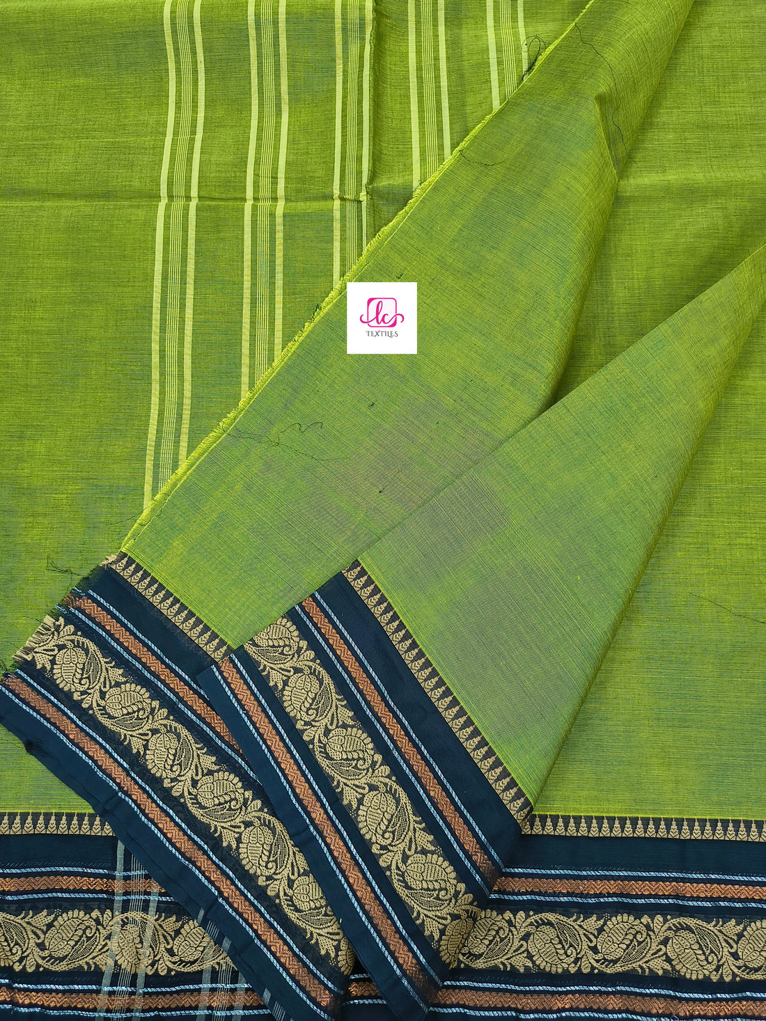 Chettinad Cotton Daily Wear Greenish lemon yellow