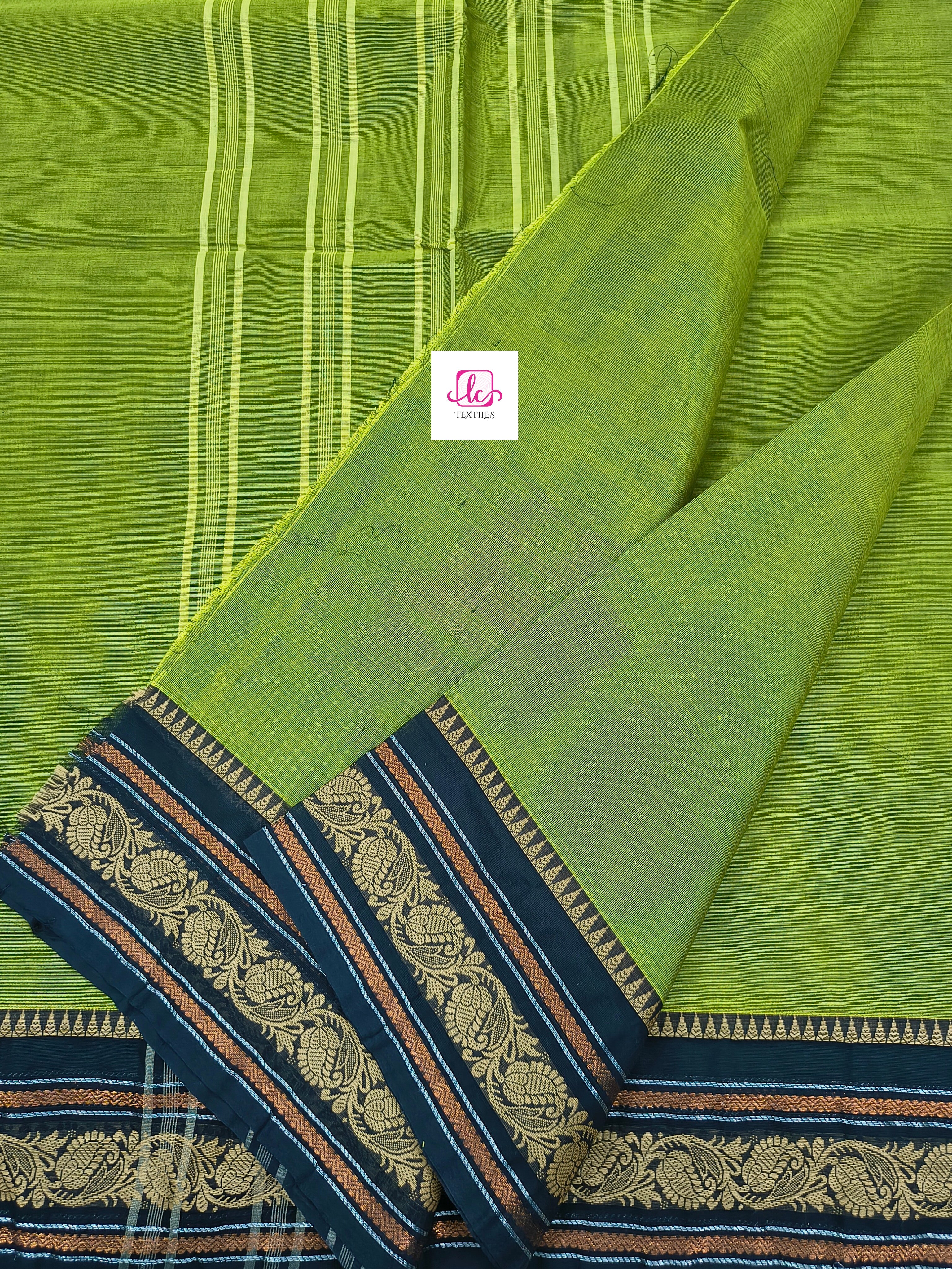 Chettinad Cotton Daily Wear Greenish lemon yellow