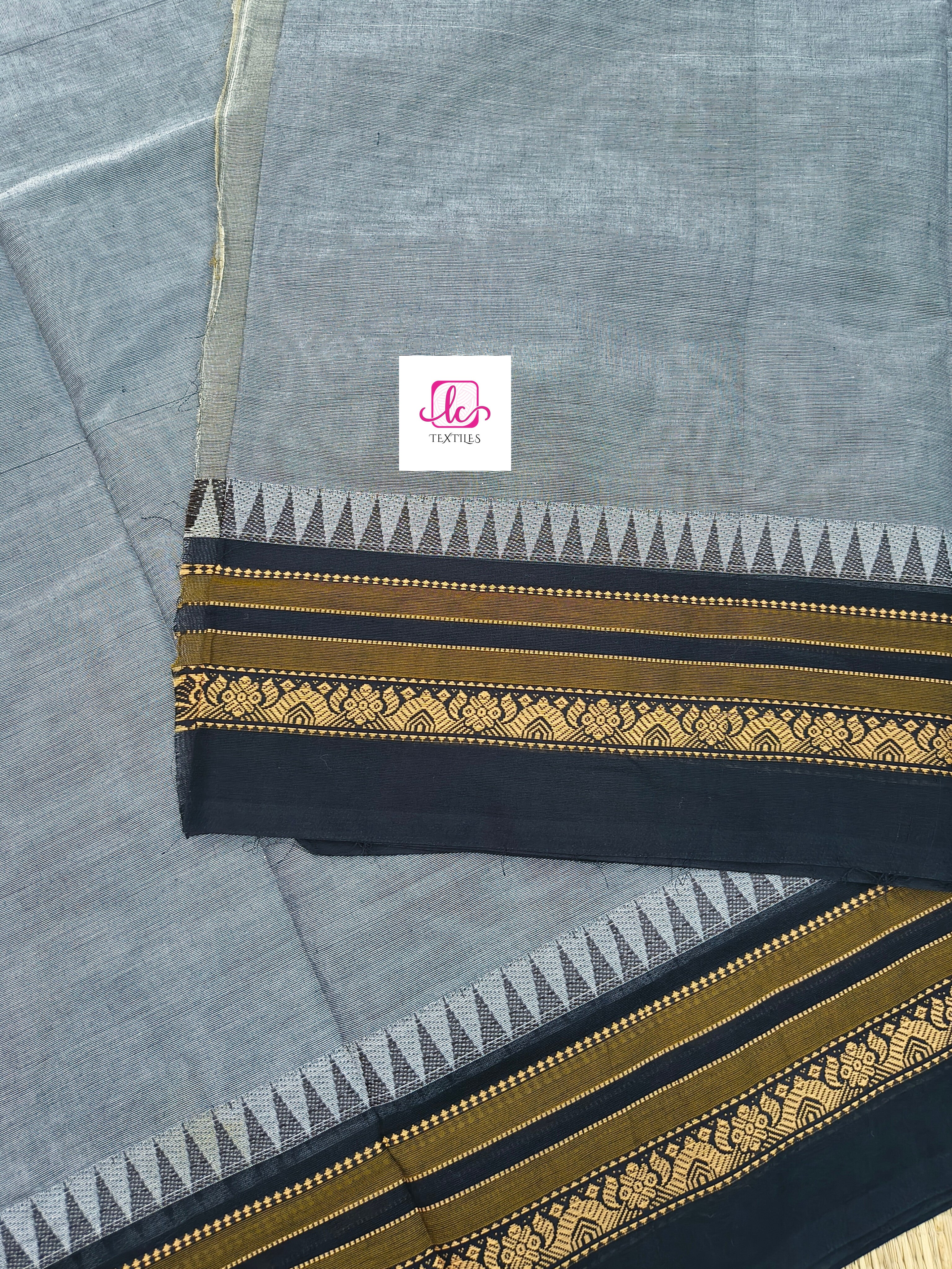 Chettinad Cotton Daily Wear Grey