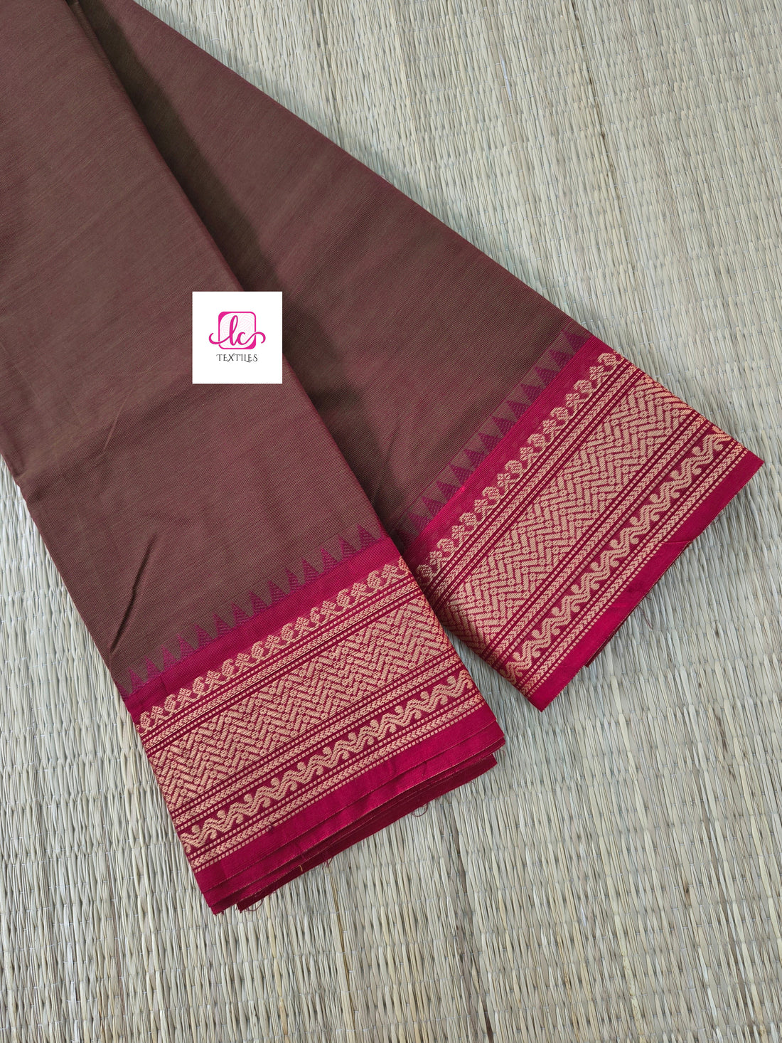 Chettinad Cotton Daily Wear green mixed red dual tone