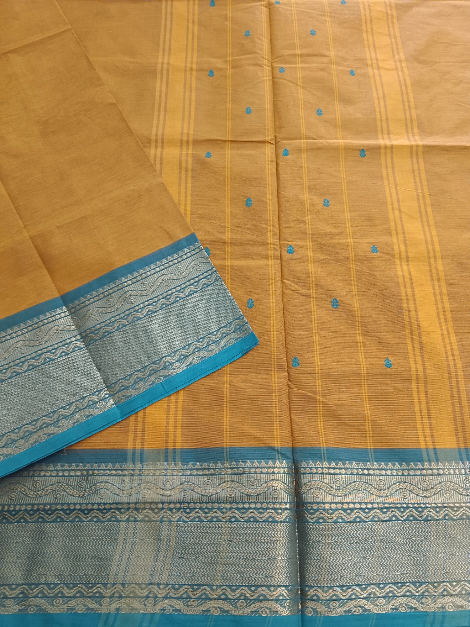 Kanchi Cotton - Festival Fusion -Yellow- KCFB113