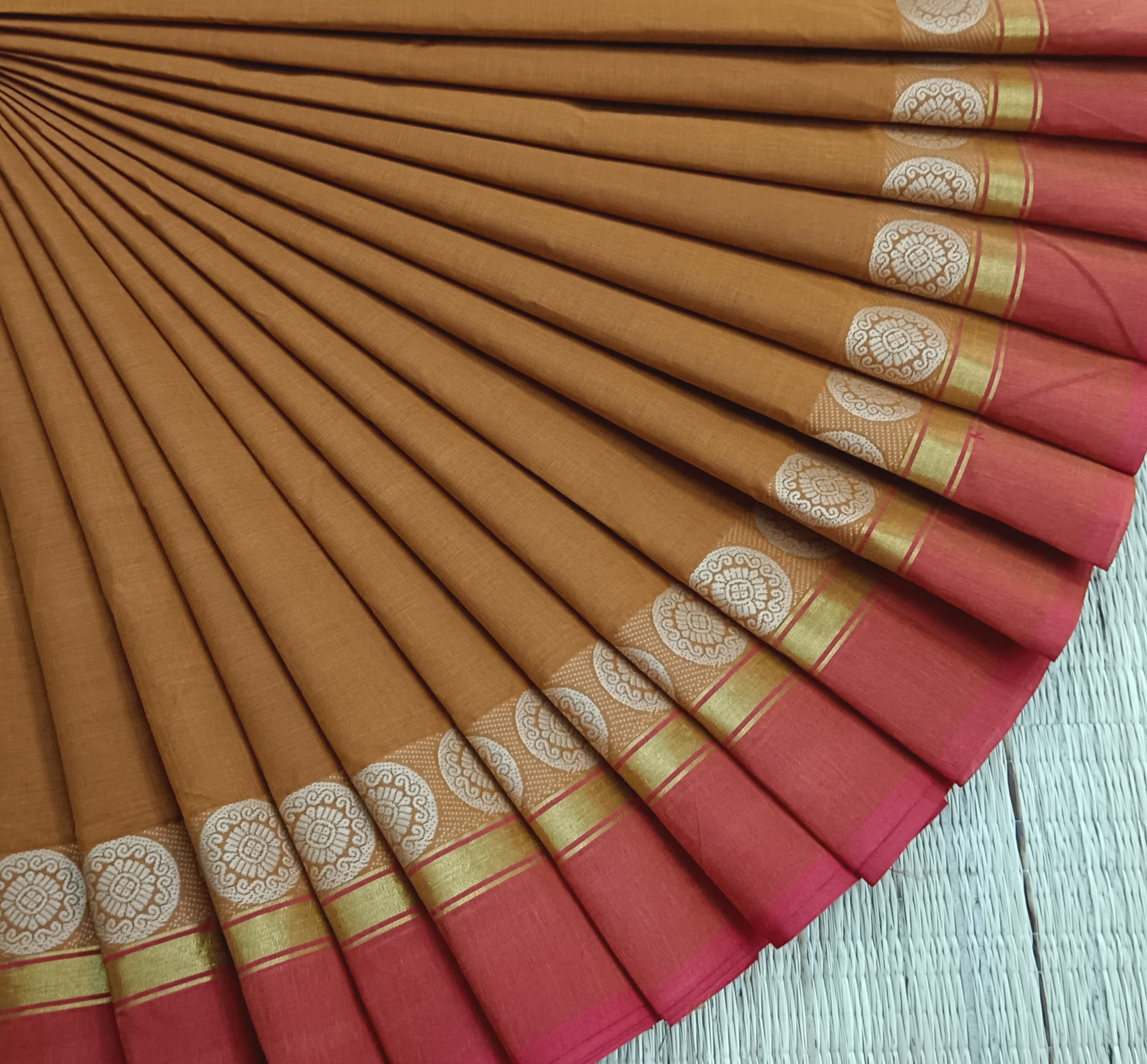 Chettinad Cotton -Daily Wear -Honey- CDW140
