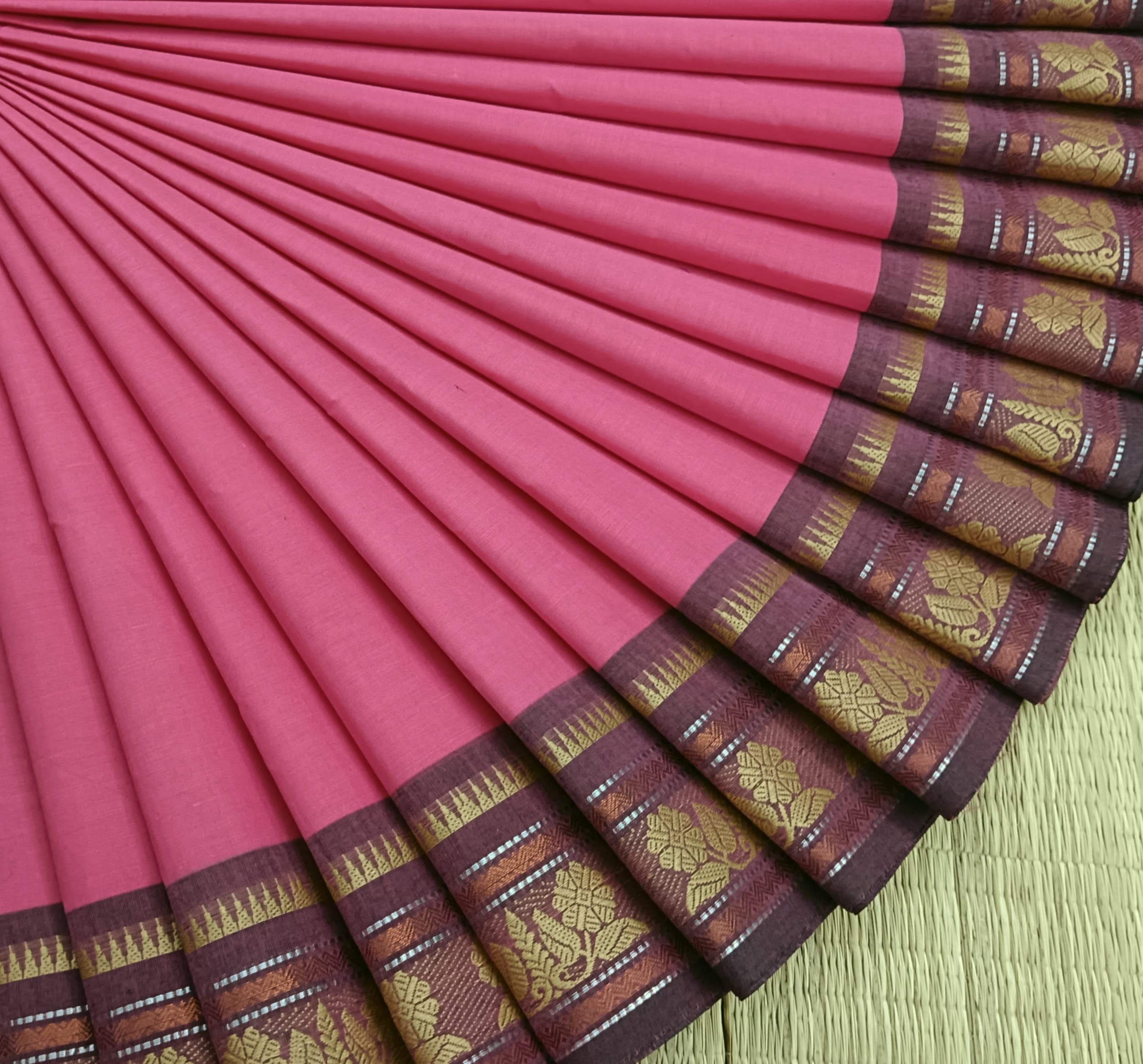 Chettinad Cotton -Daily Wear -Light Peach- CDW143