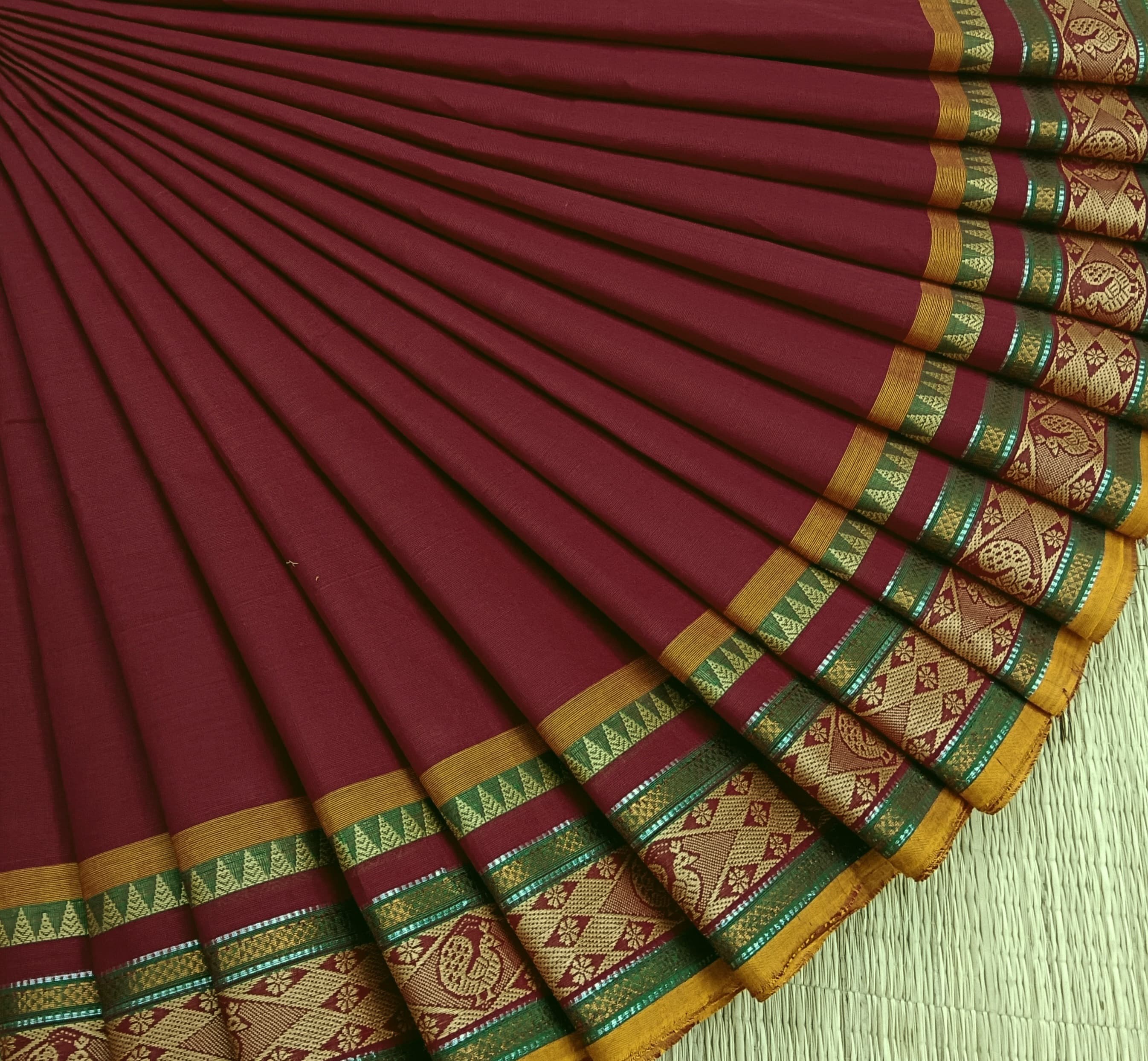Chettinad Cotton -Daily Wear -Maroon- CDW144