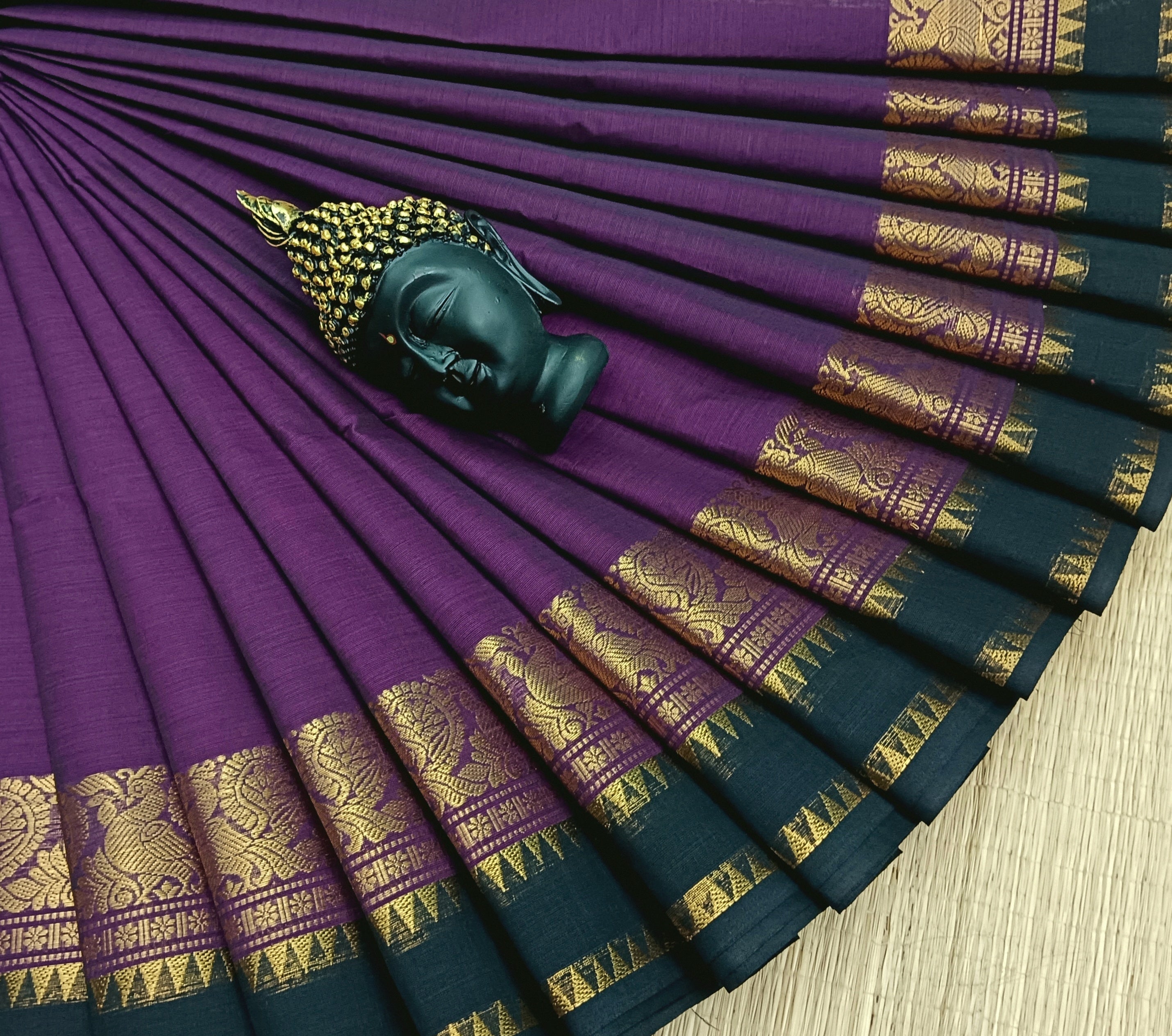 Kanchi Cotton - All Day Fusion - Purple 10