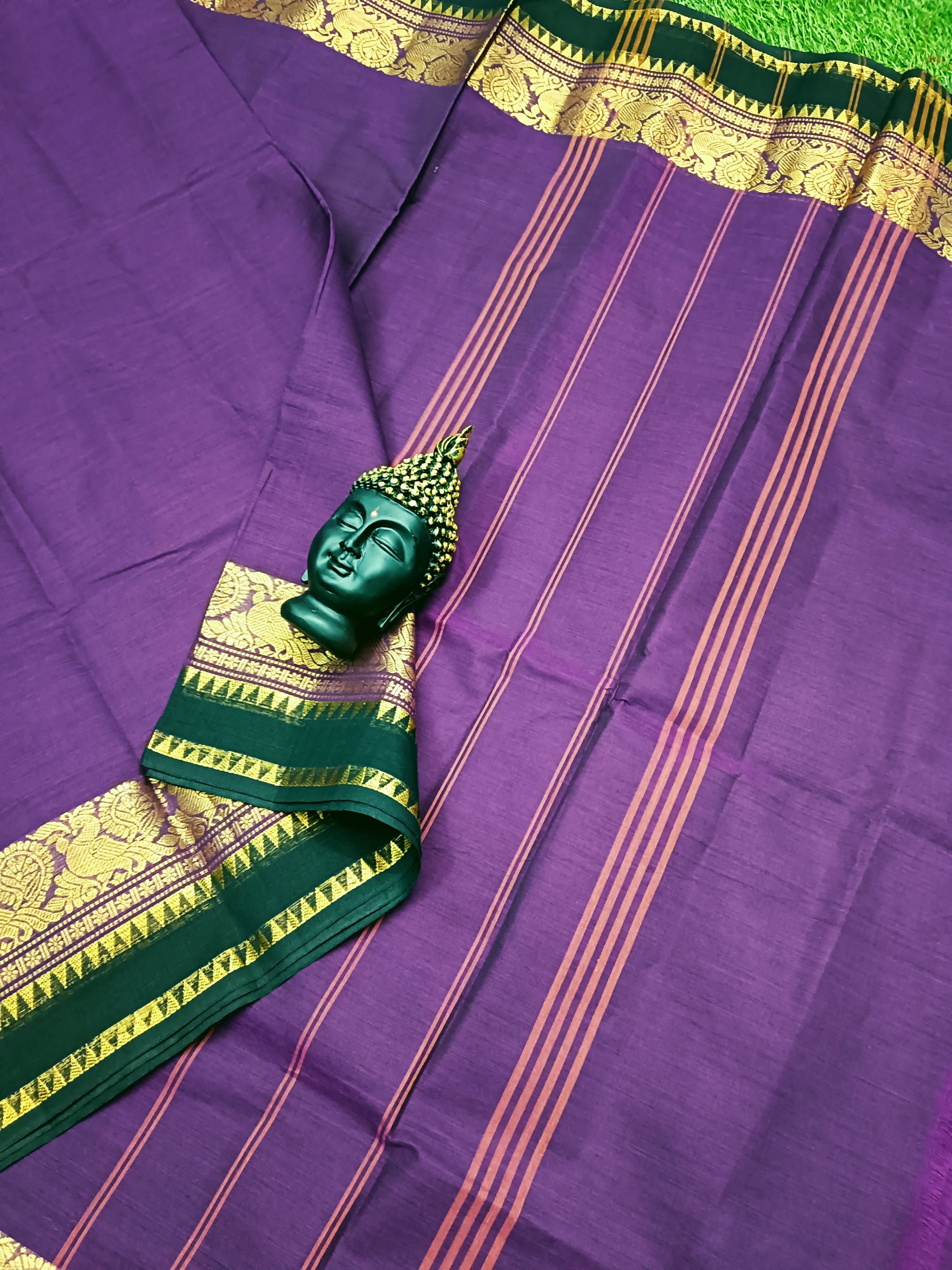 Kanchi Cotton - All Day Fusion - Purple 10