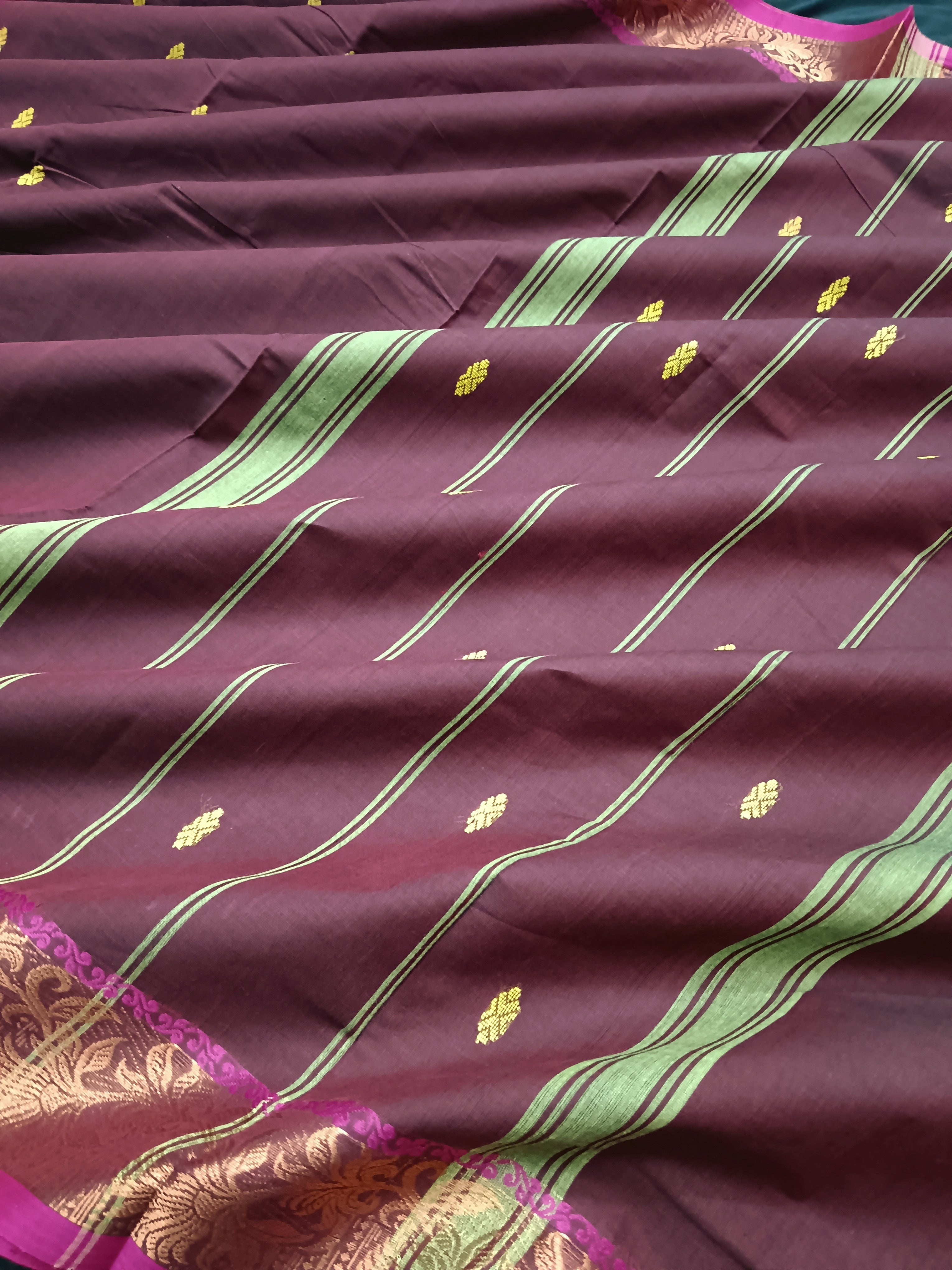 Kanchi Cotton - Festival Fusion - Dark Maroon - KCFB 07