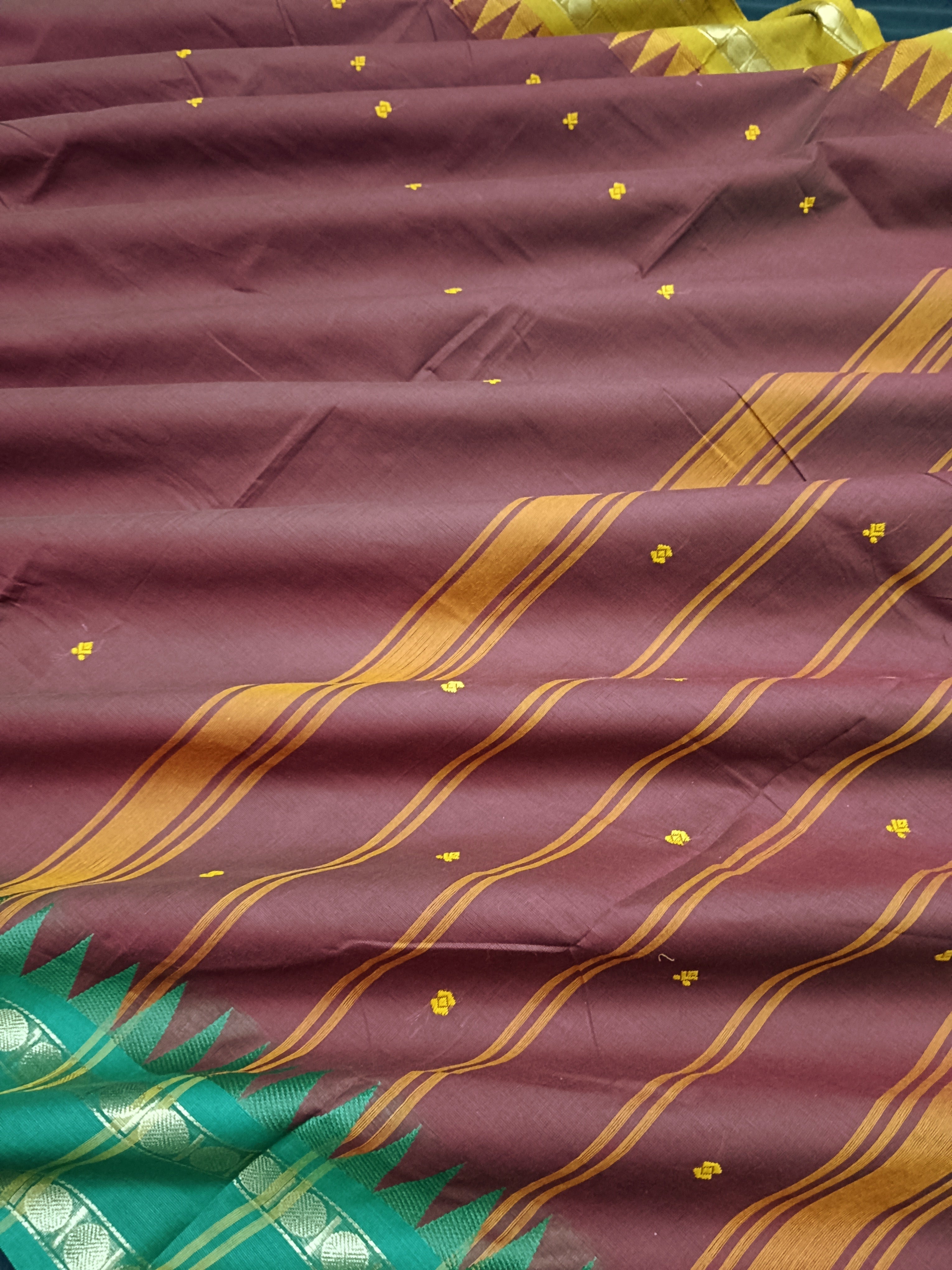 Kanchi Cotton - Festival Fusion - Maroon - KCFB03