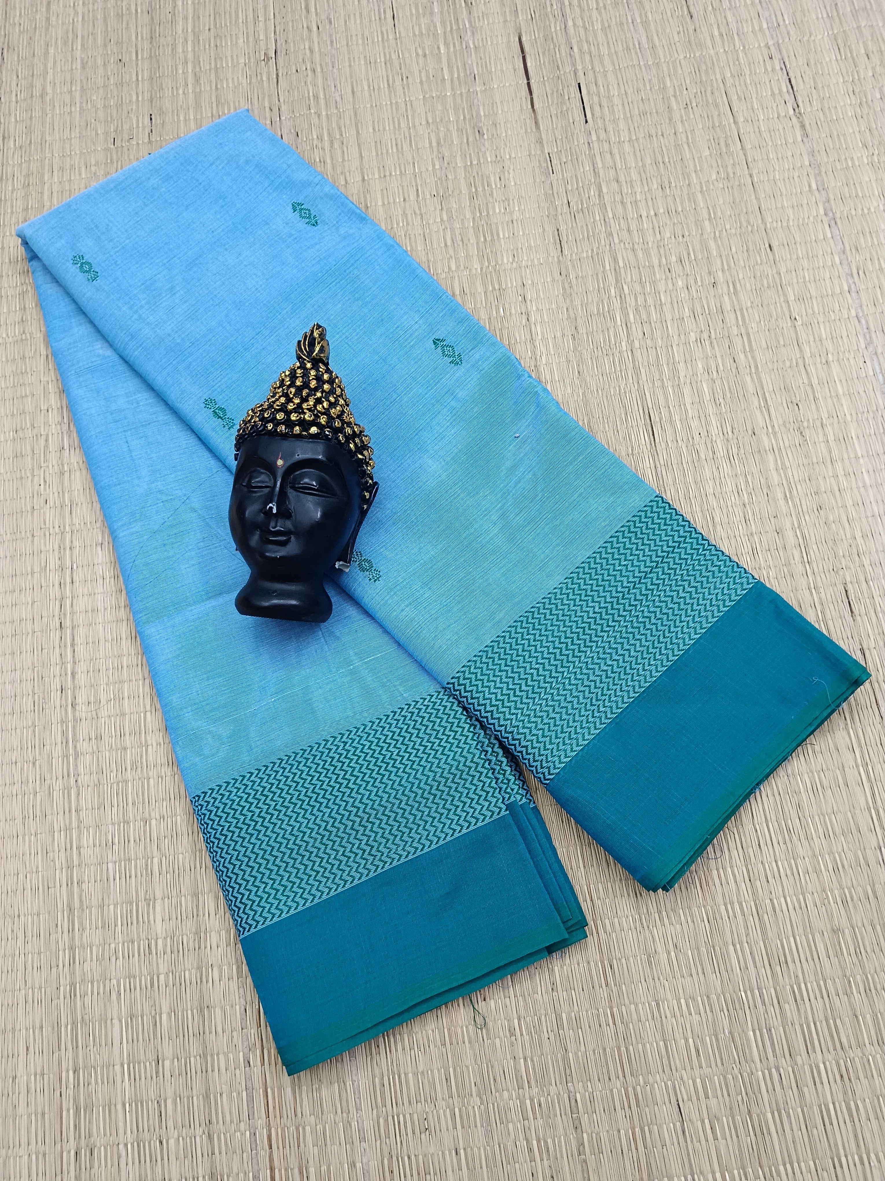 Chettinad Cotton - Office Wear -Light Blue- CCOW38
