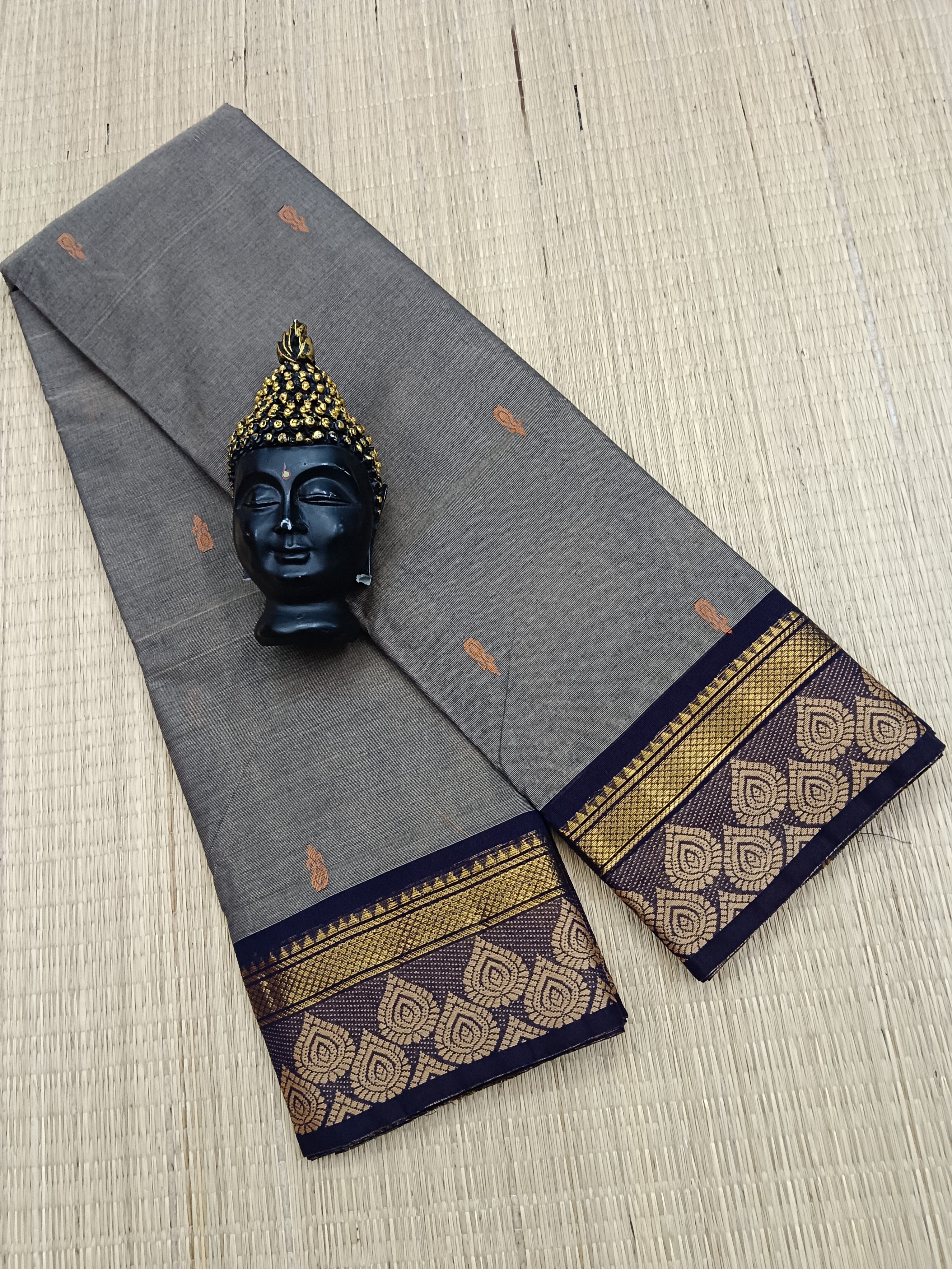 Chettinad Cotton - Office Wear -Grey - CCOW31