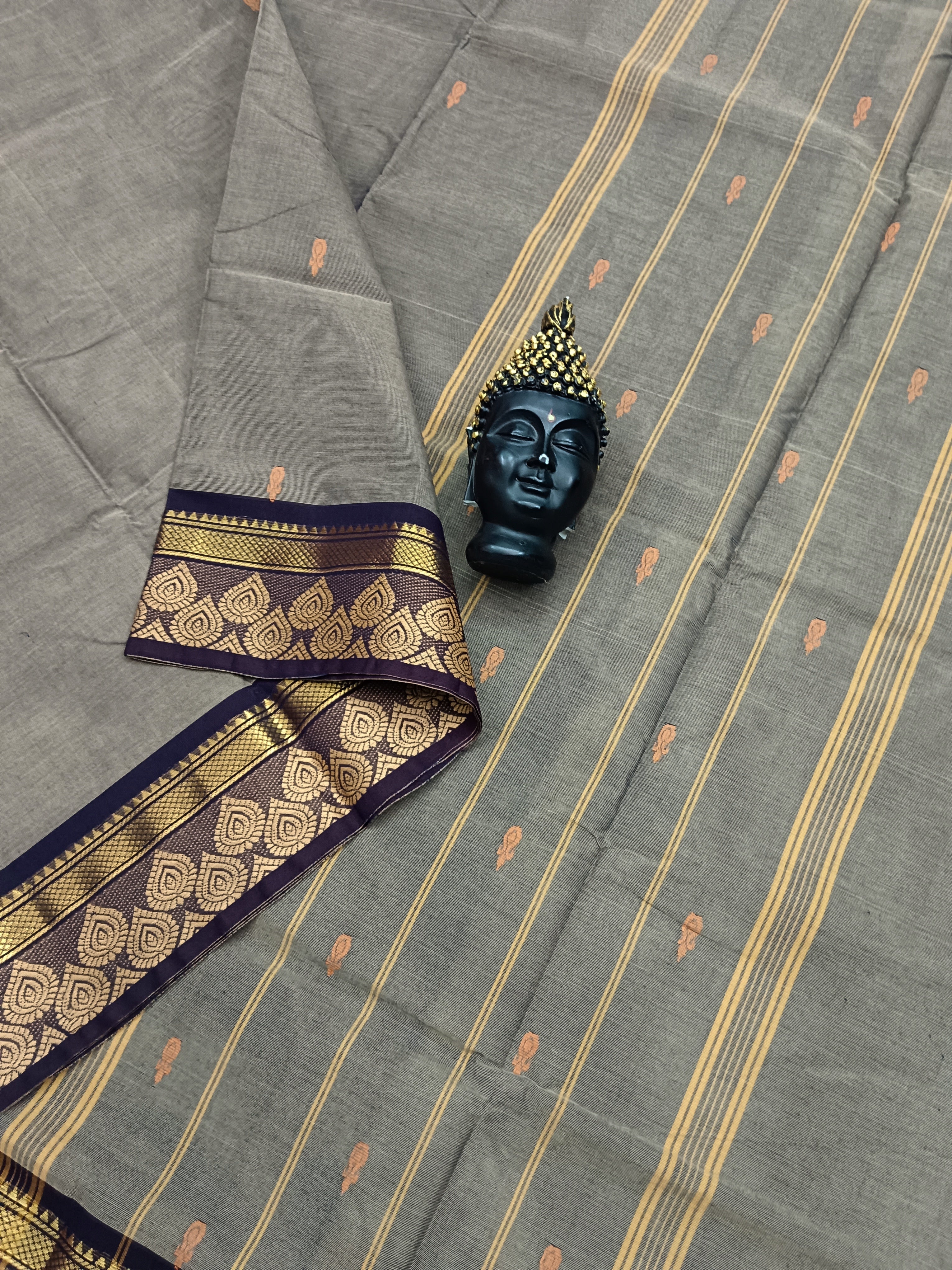 Chettinad Cotton - Office Wear -Grey - CCOW31