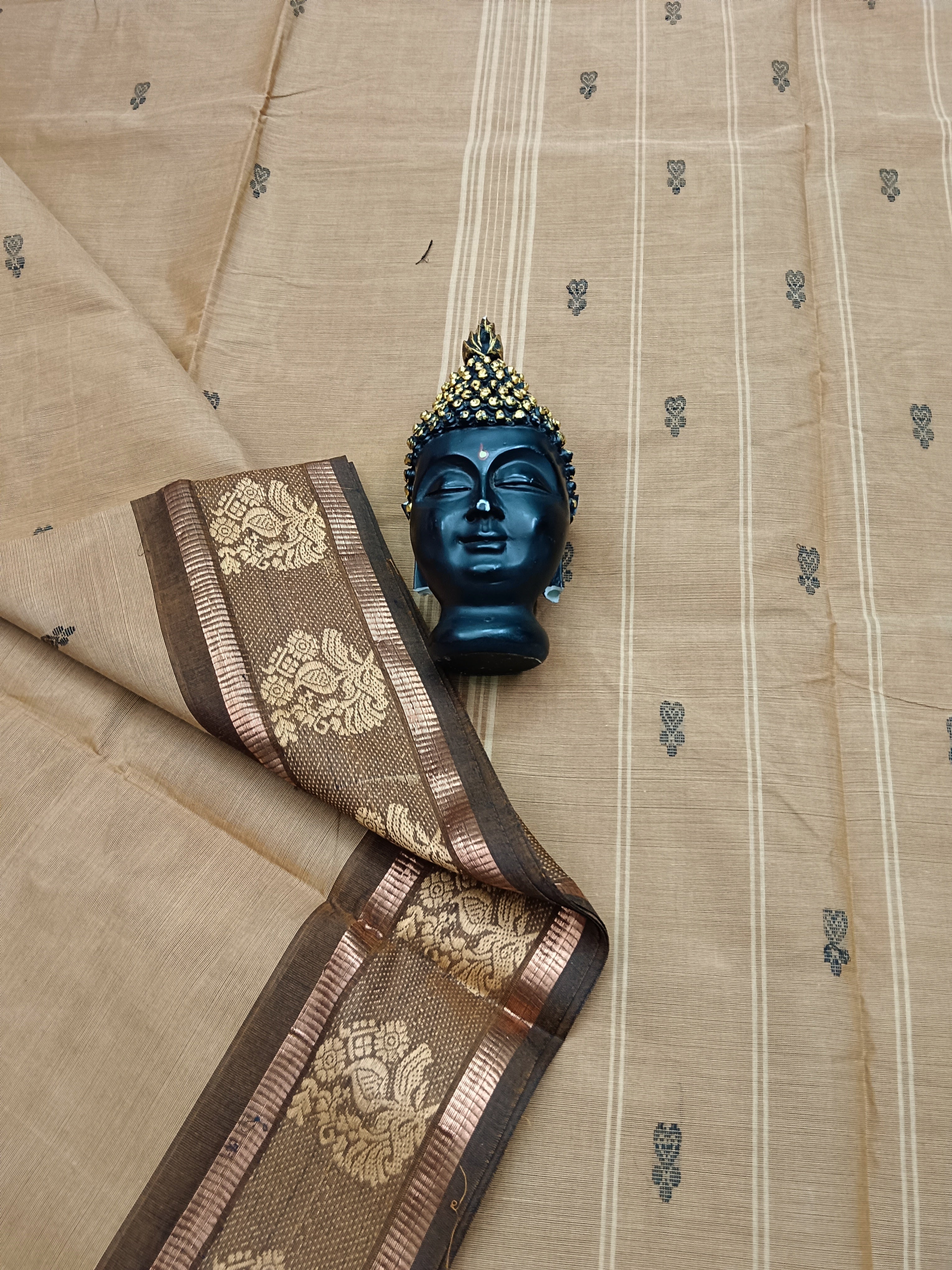 Chettinad Cotton - Office Wear -Beige- CCOW29