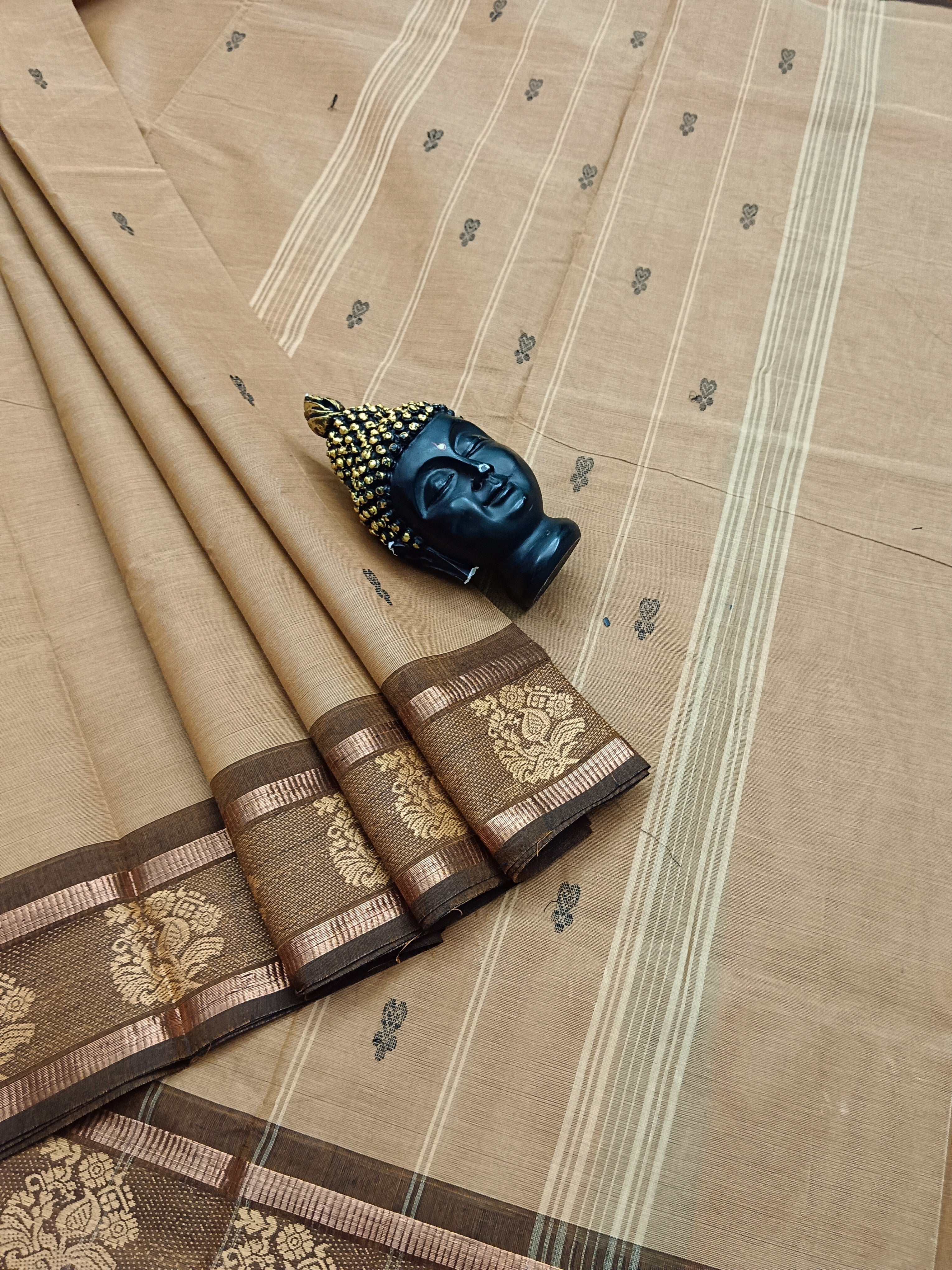 Chettinad Cotton - Office Wear -Beige- CCOW29