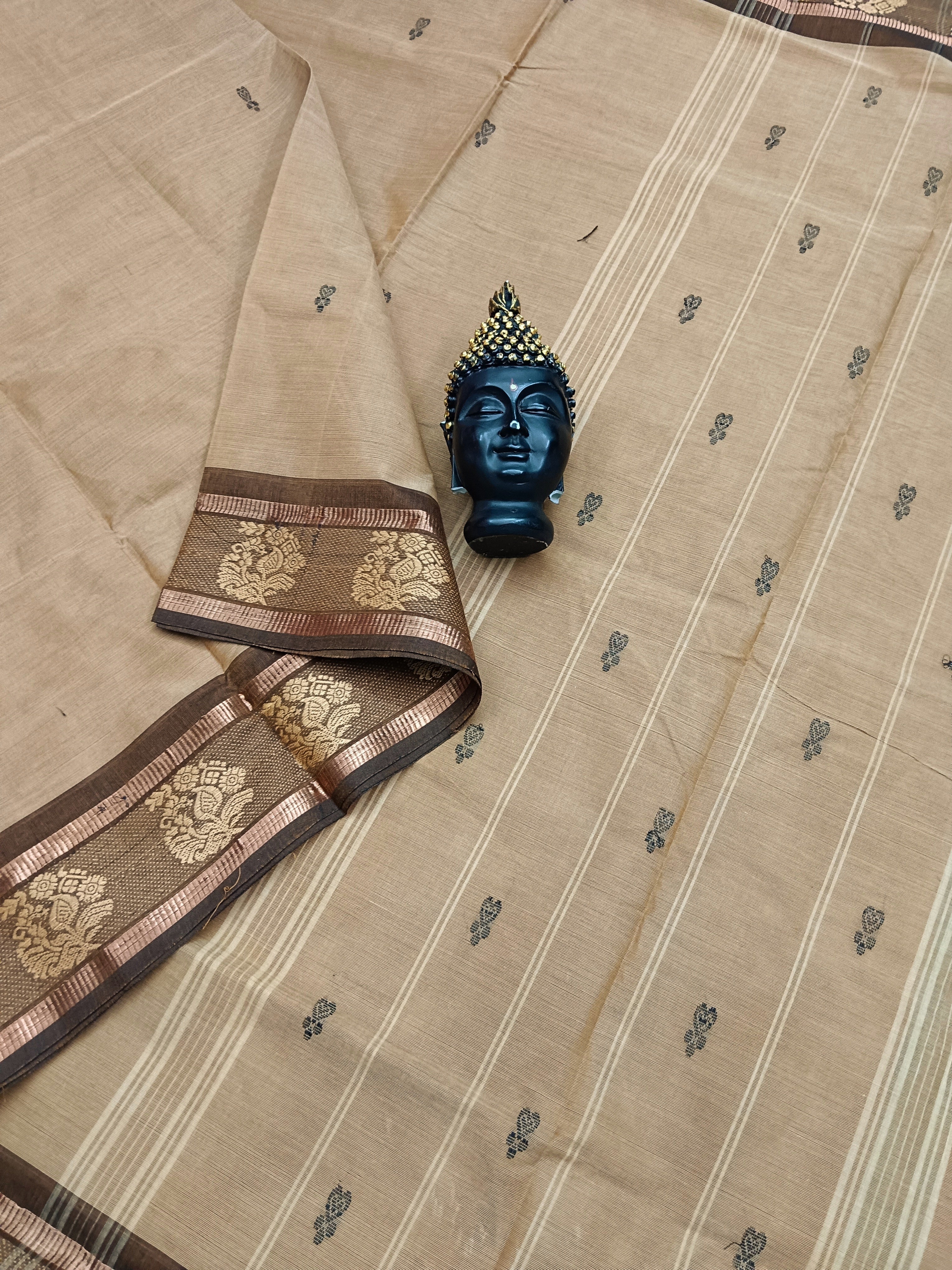 Chettinad Cotton - Office Wear -Beige- CCOW29