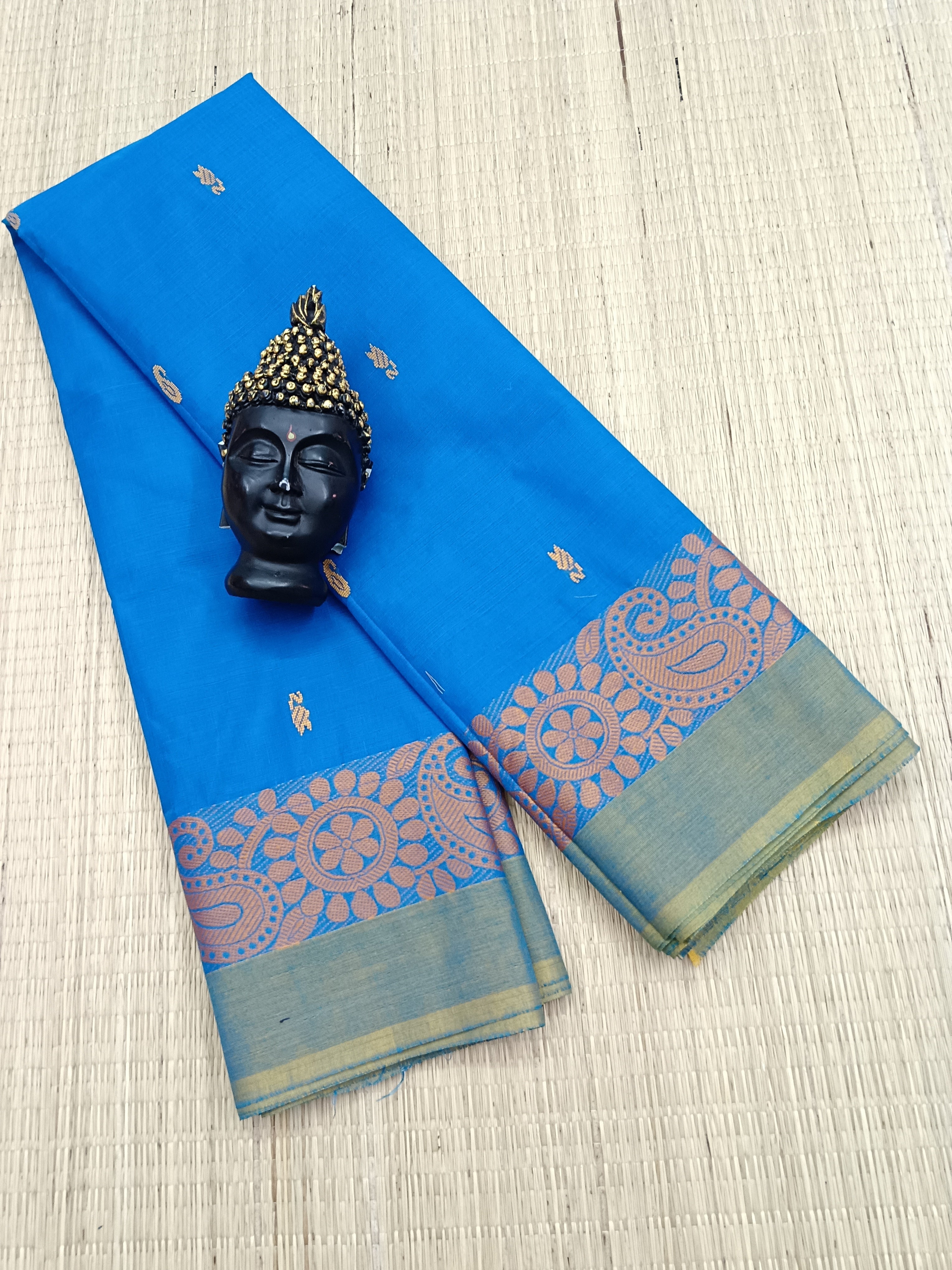 Chettinad Cotton - Office Wear - Sky Blue- CCOW25