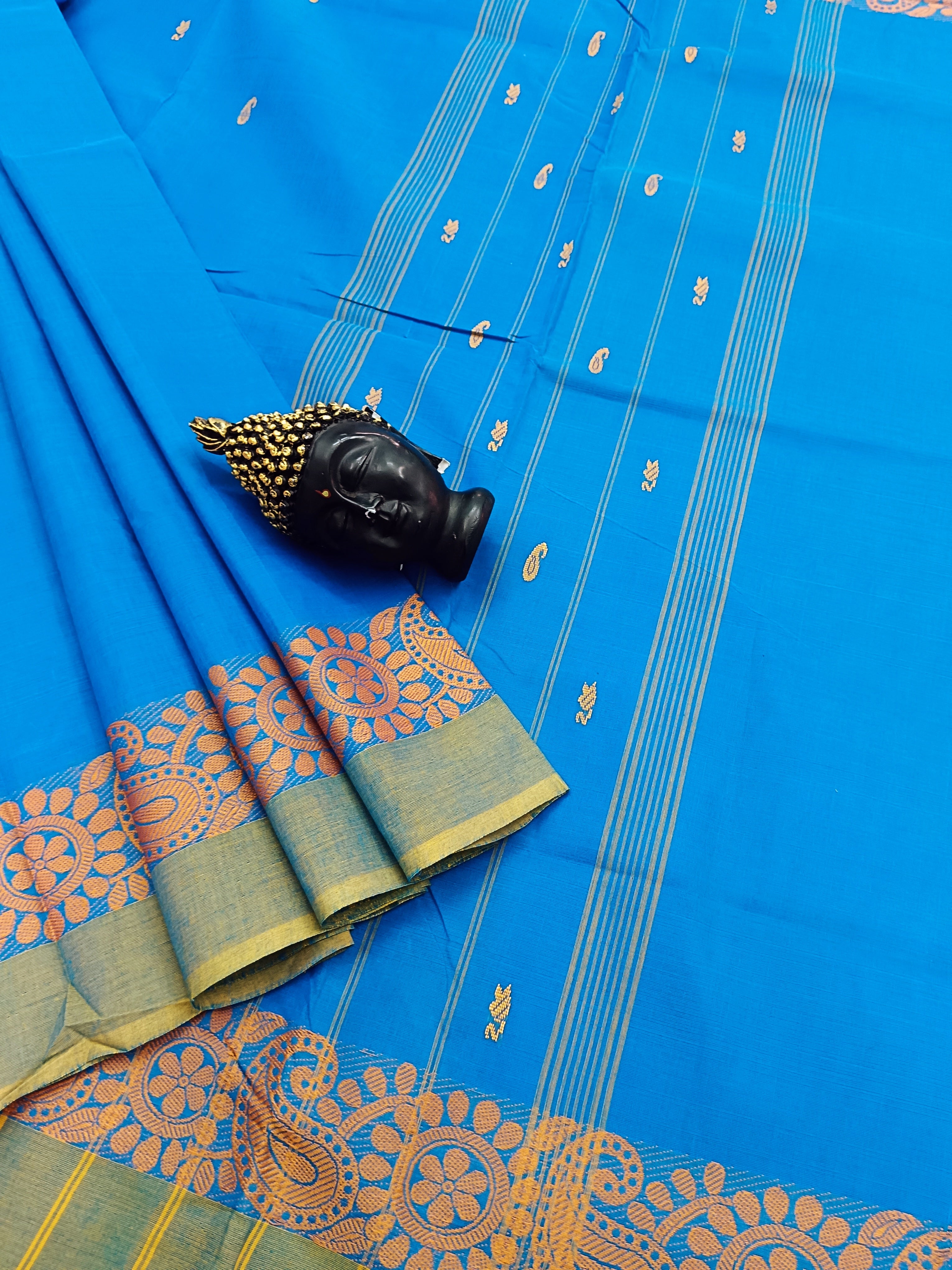 Chettinad Cotton - Office Wear - Sky Blue- CCOW25