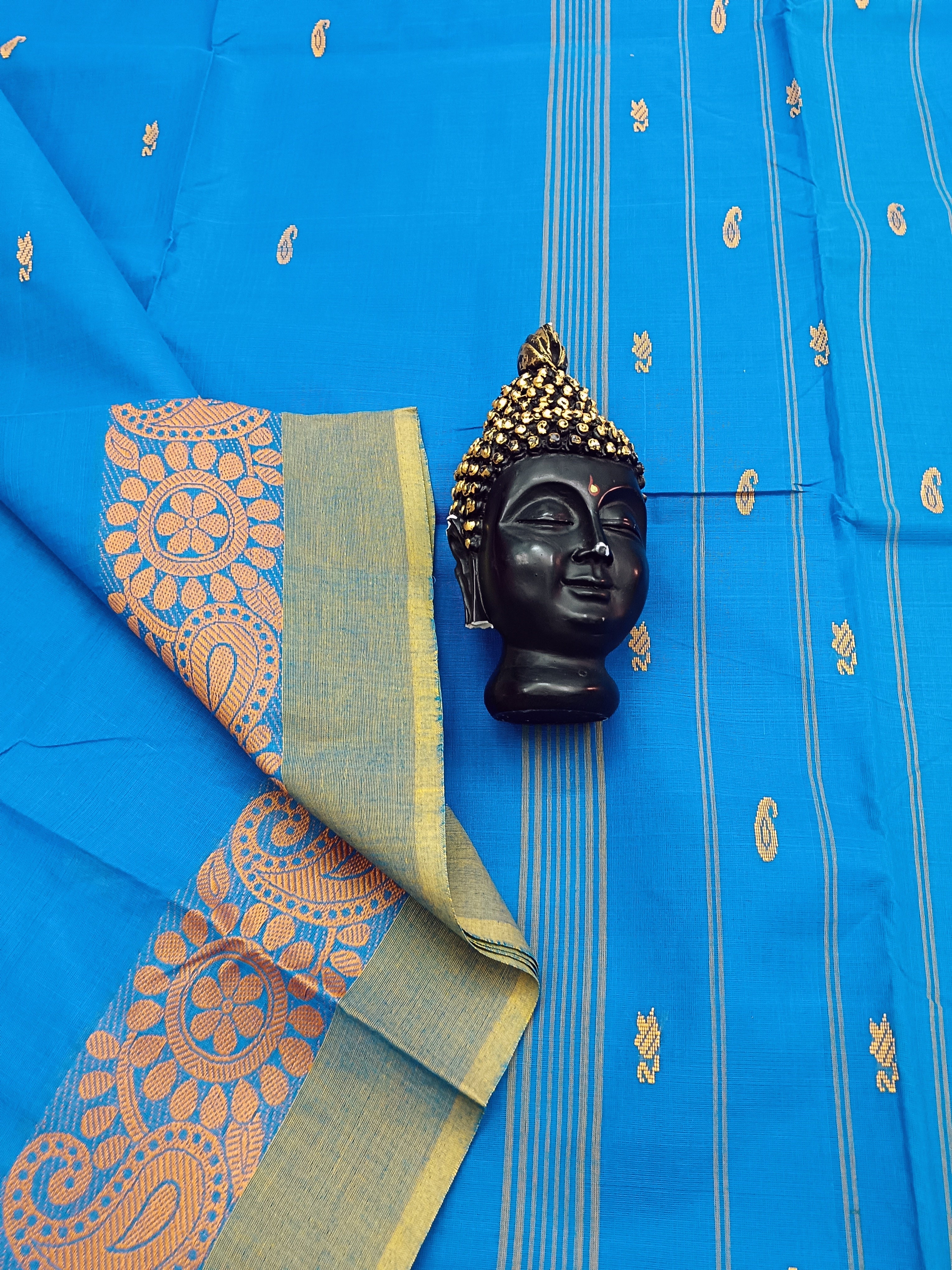 Chettinad Cotton - Office Wear - Sky Blue- CCOW25