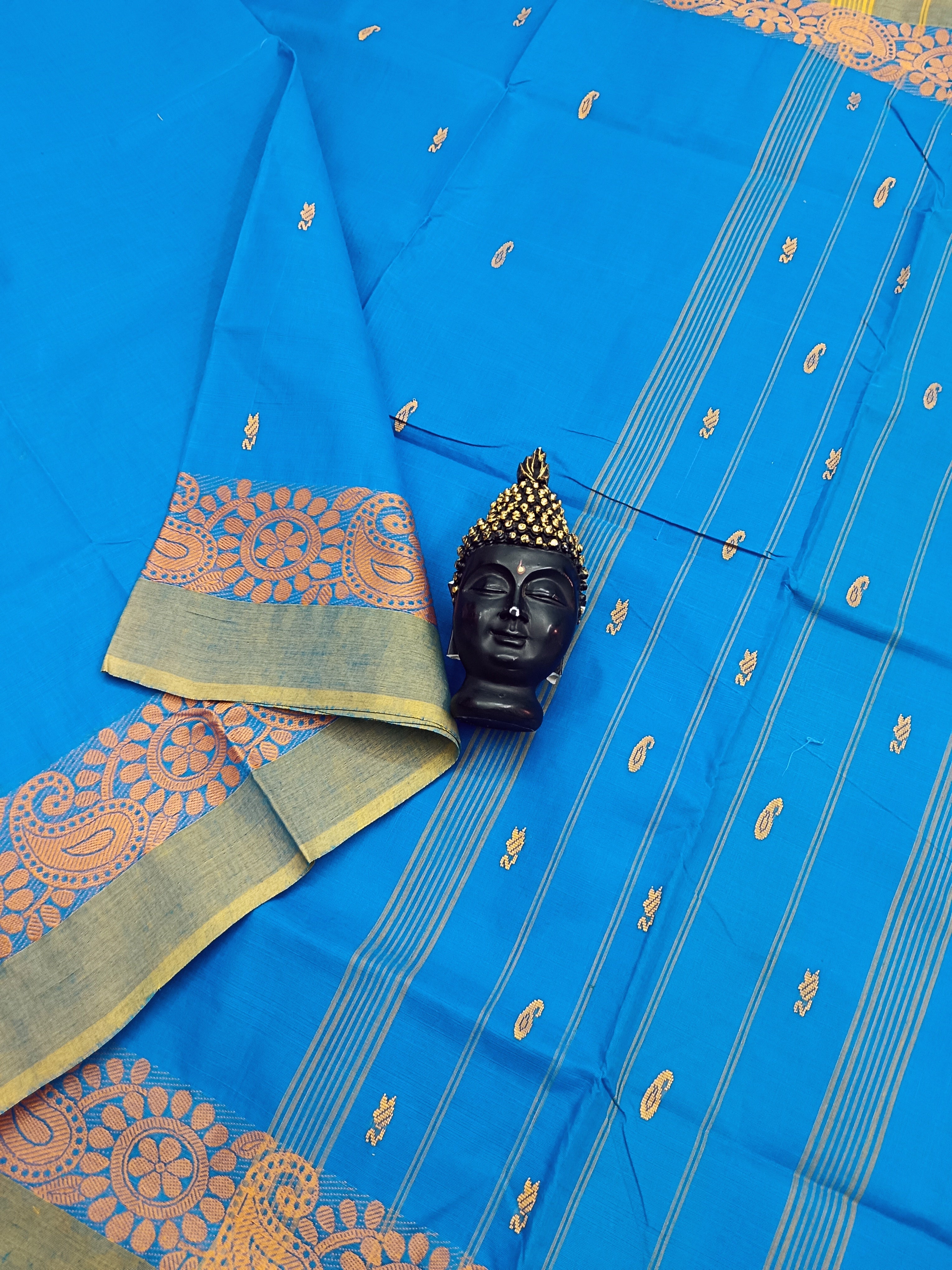 Chettinad Cotton - Office Wear - Sky Blue- CCOW25