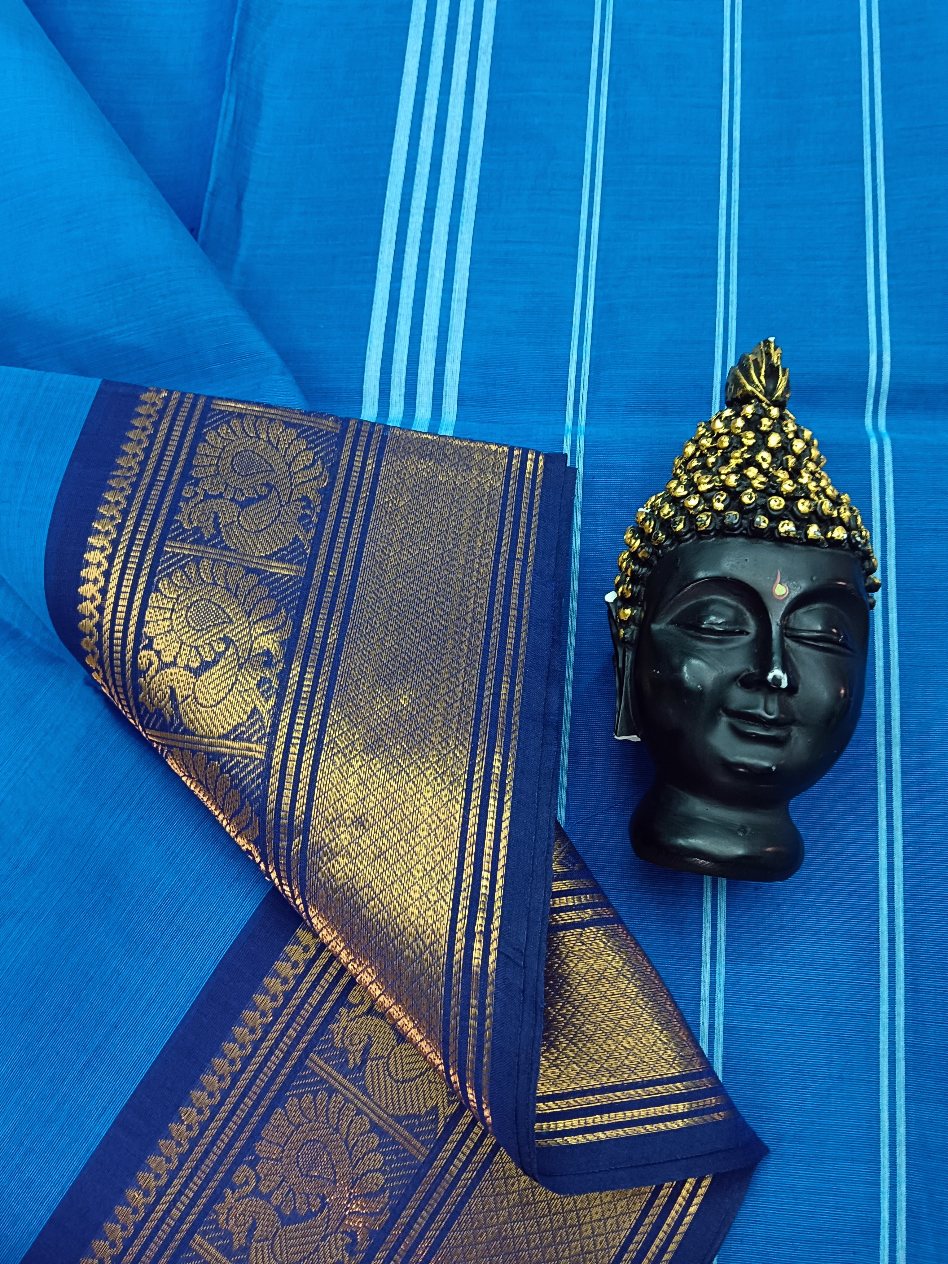 Kanchi Cotton - All Day Fusion -Blue - 03