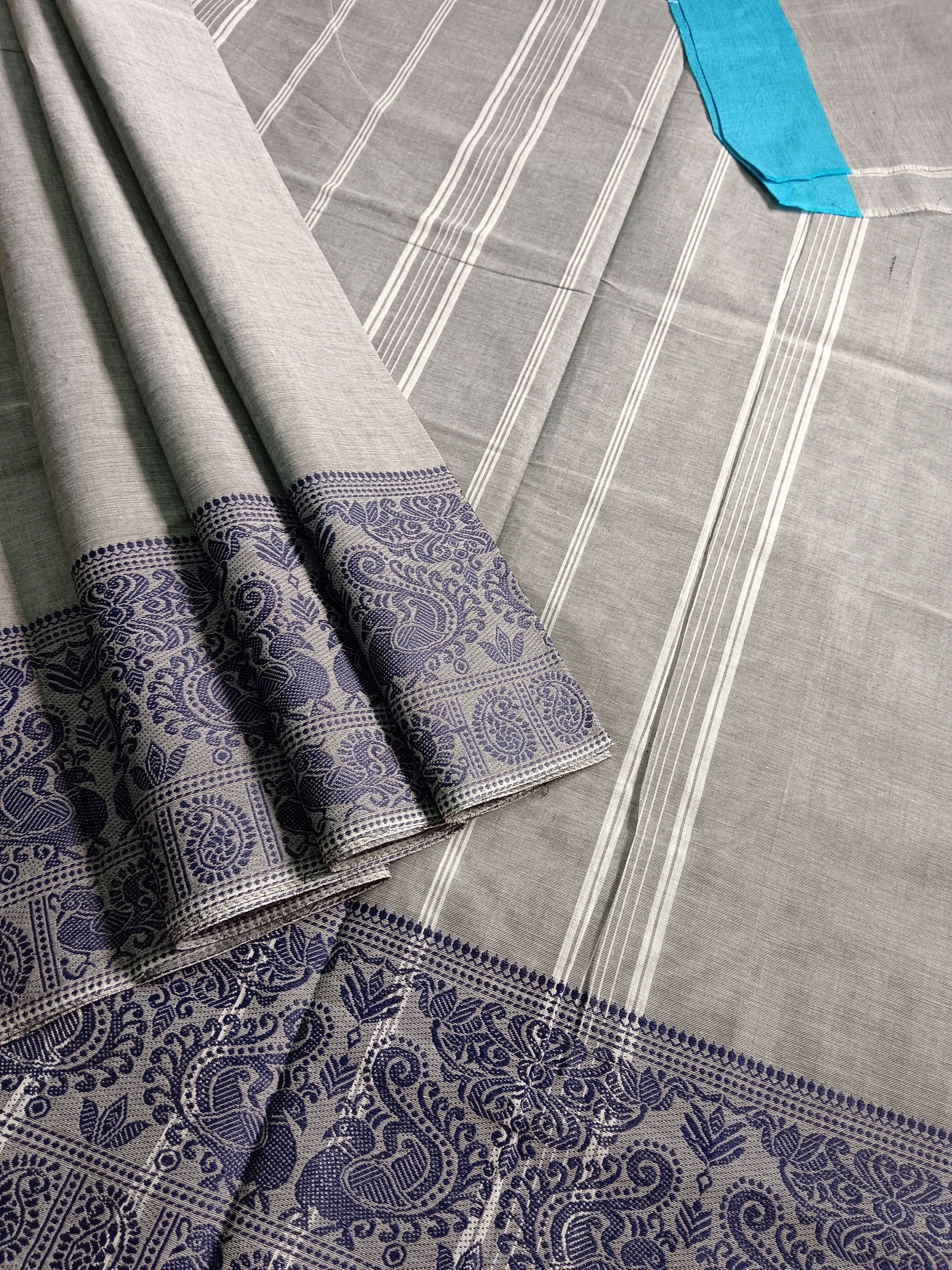 Chettinad Cotton - Office Wear - Grey- CCOW41