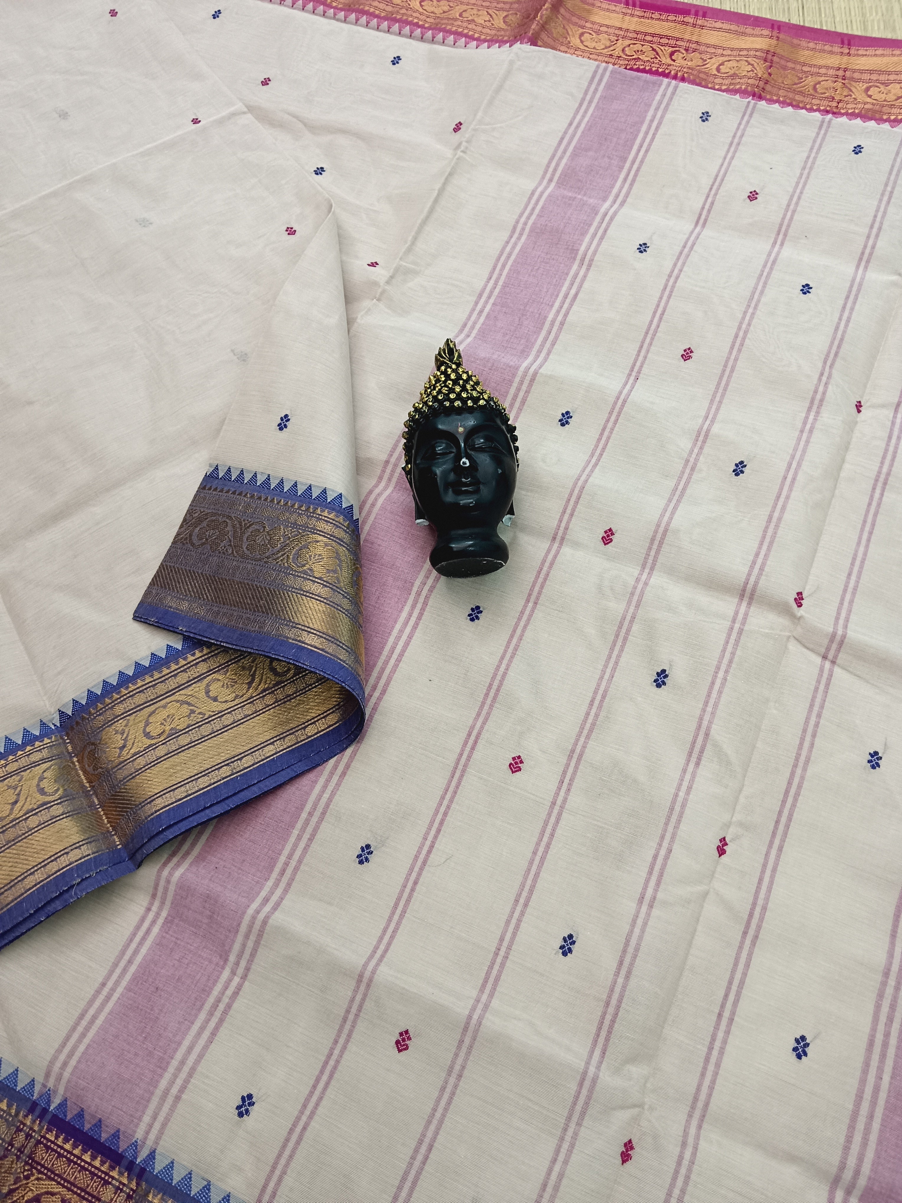 Kanchi Cotton - Festival Fusion -Half White- KCFB29