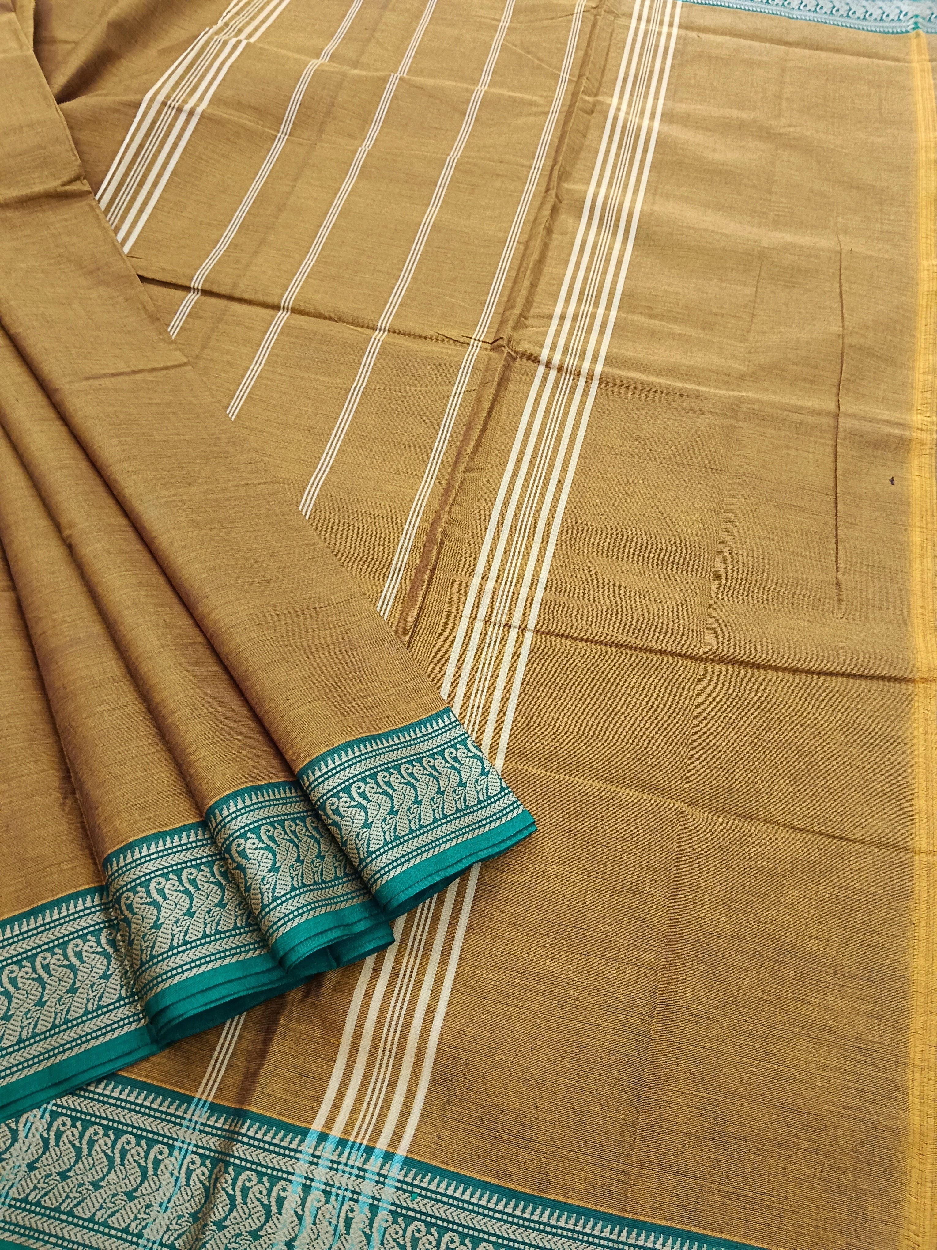 Chettinad Cotton -Daily Wear - Dark Honey - CDW41