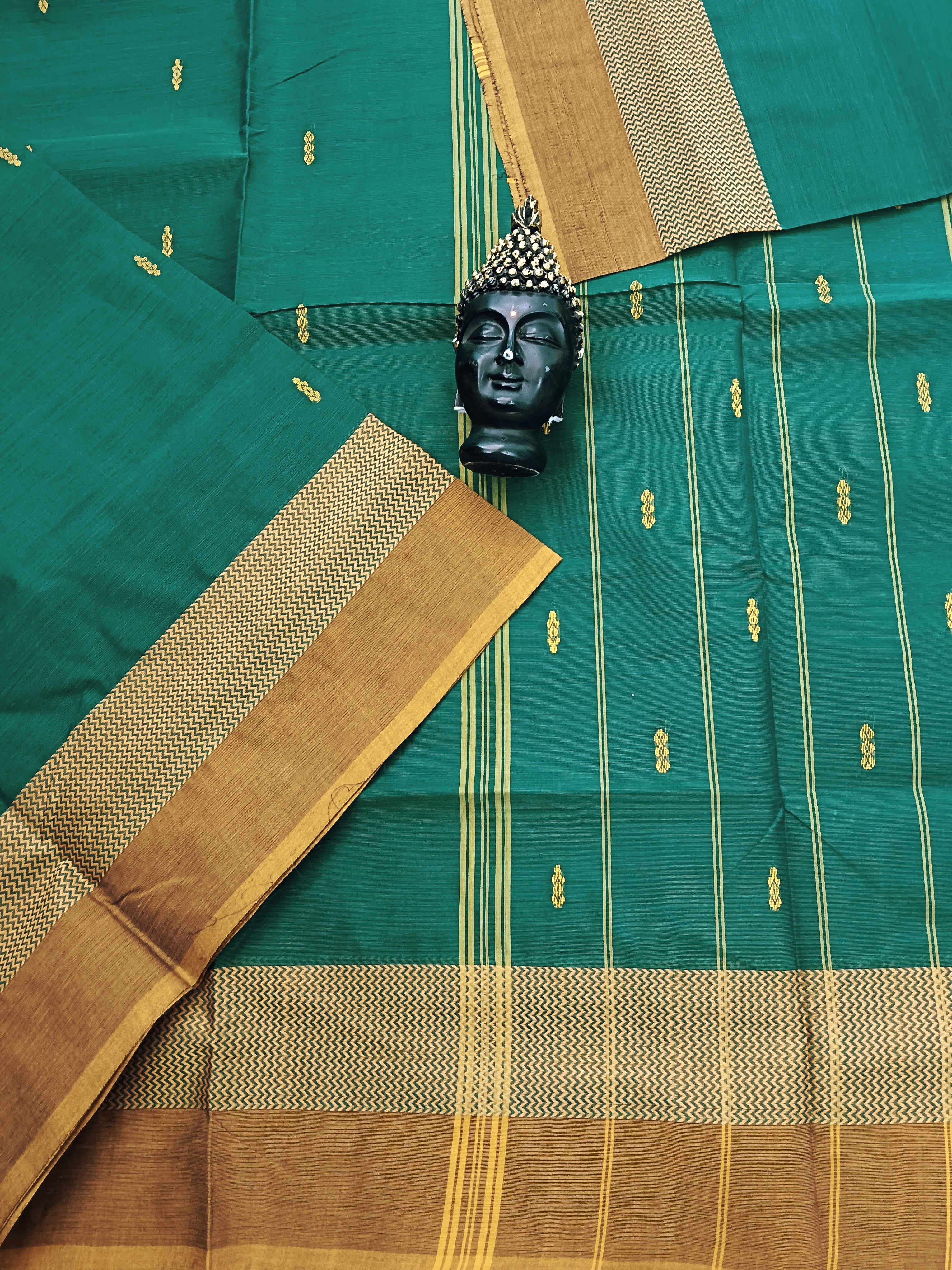 Chettinad Cotton - Office Wear -Green- CCOW52