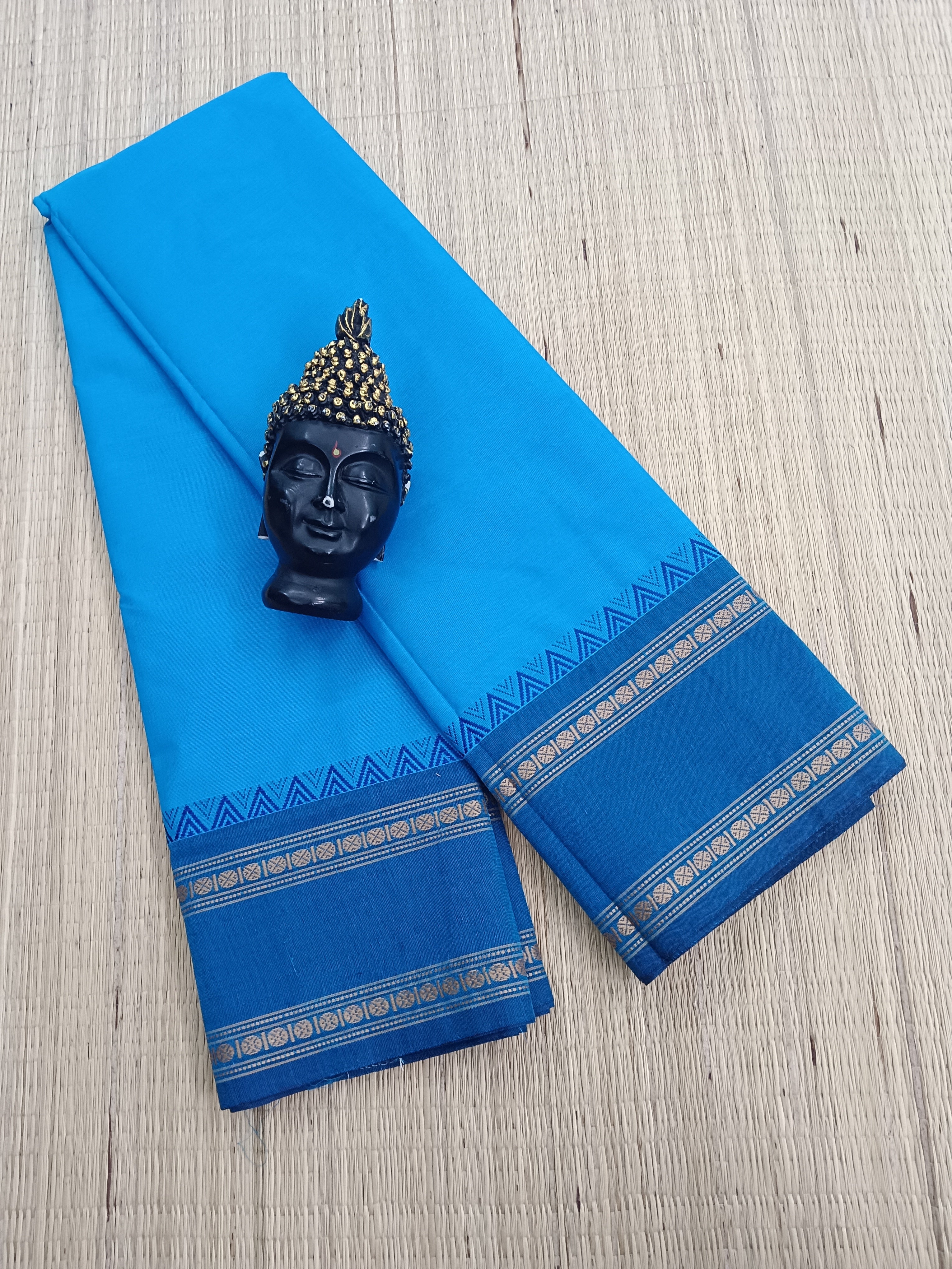 Chettinad Cotton -Daily Wear -Sky Blue - CDW52