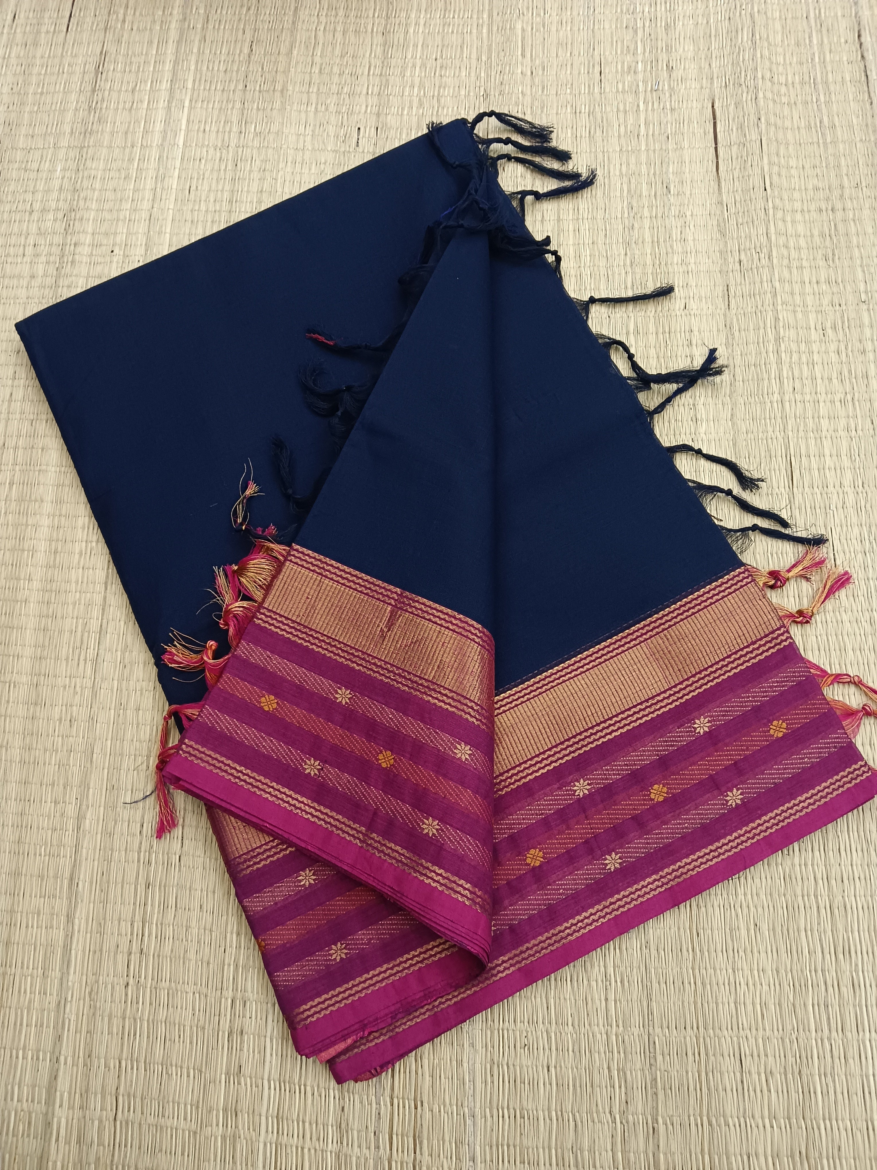 Kanchi Cotton - Festival Fusion -Navy blue- KCFP67