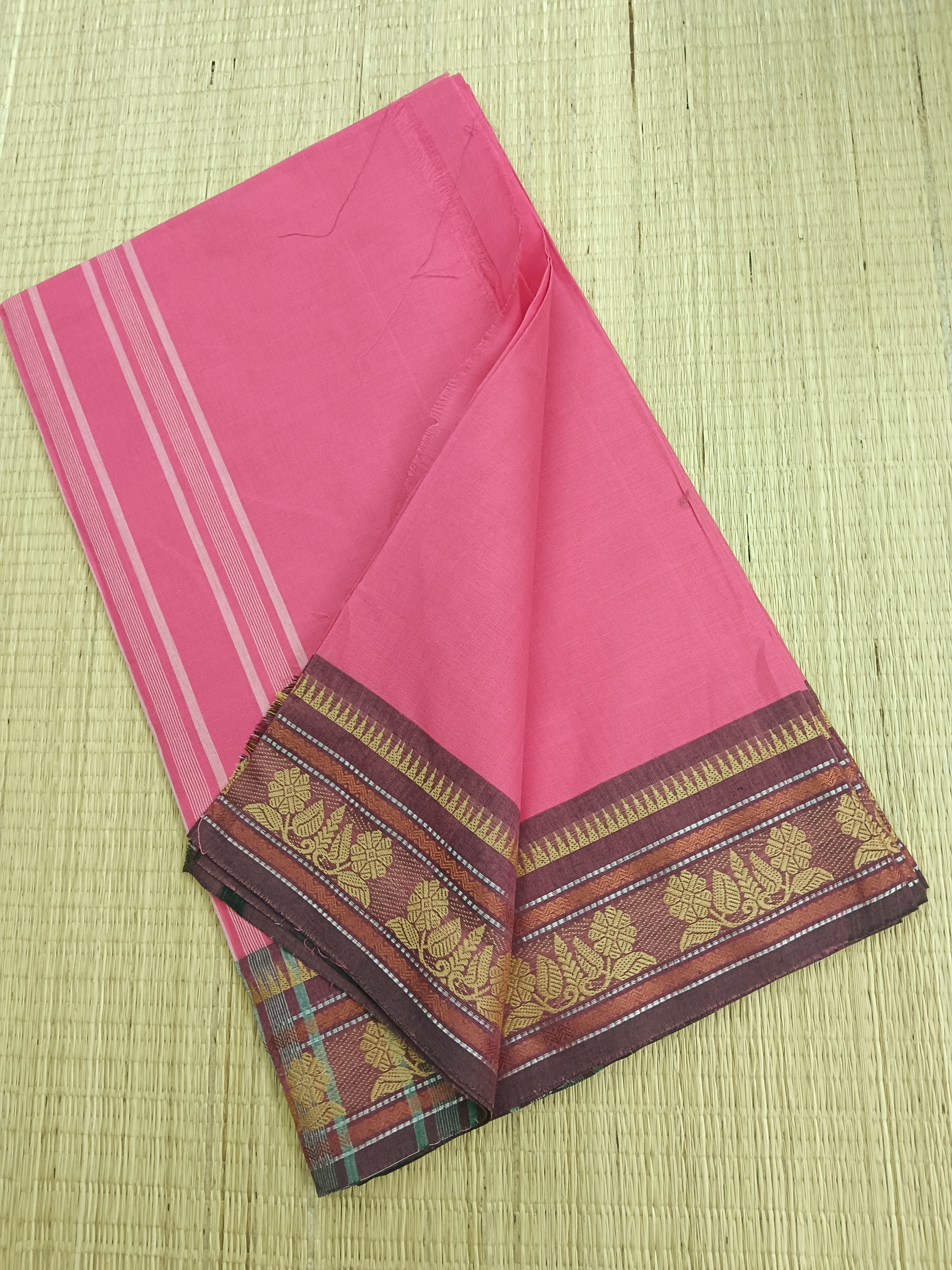 Chettinad Cotton -Daily Wear -Peach - CDW64