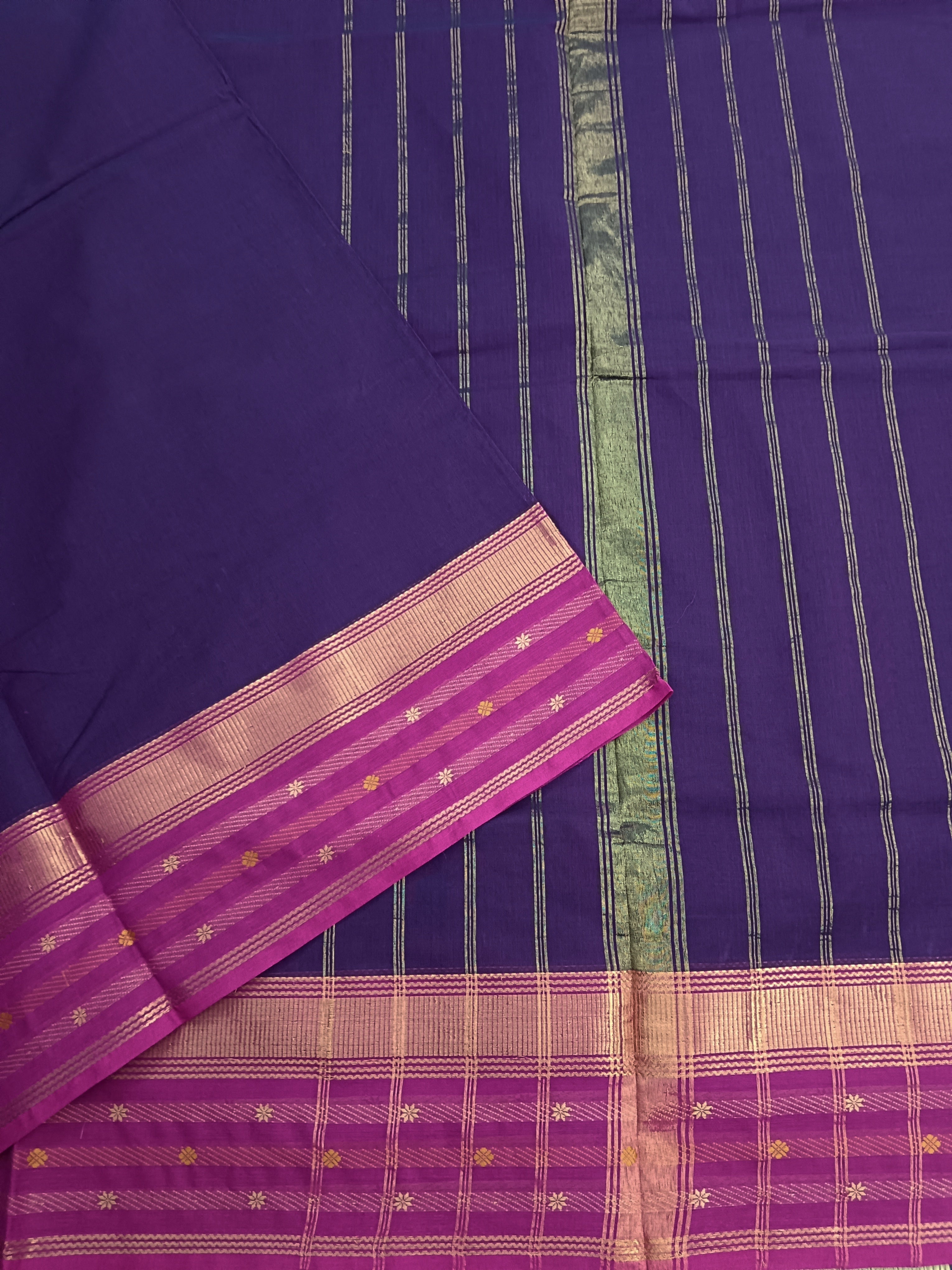 Kanchi Cotton - Festival Fusion -Purple- KCFP65