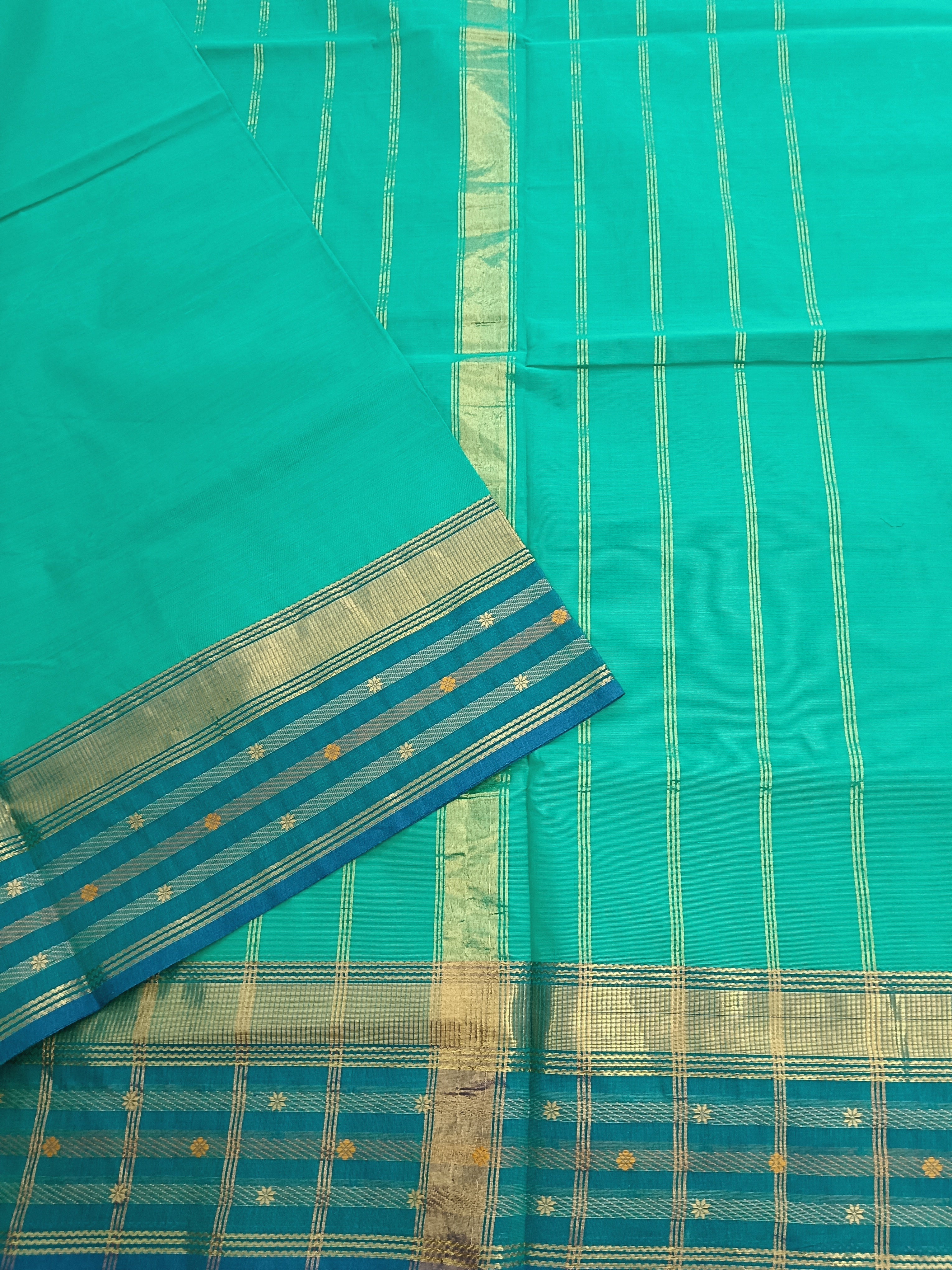 Kanchi Cotton - Festival Fusion -Rama Green- KCFP70