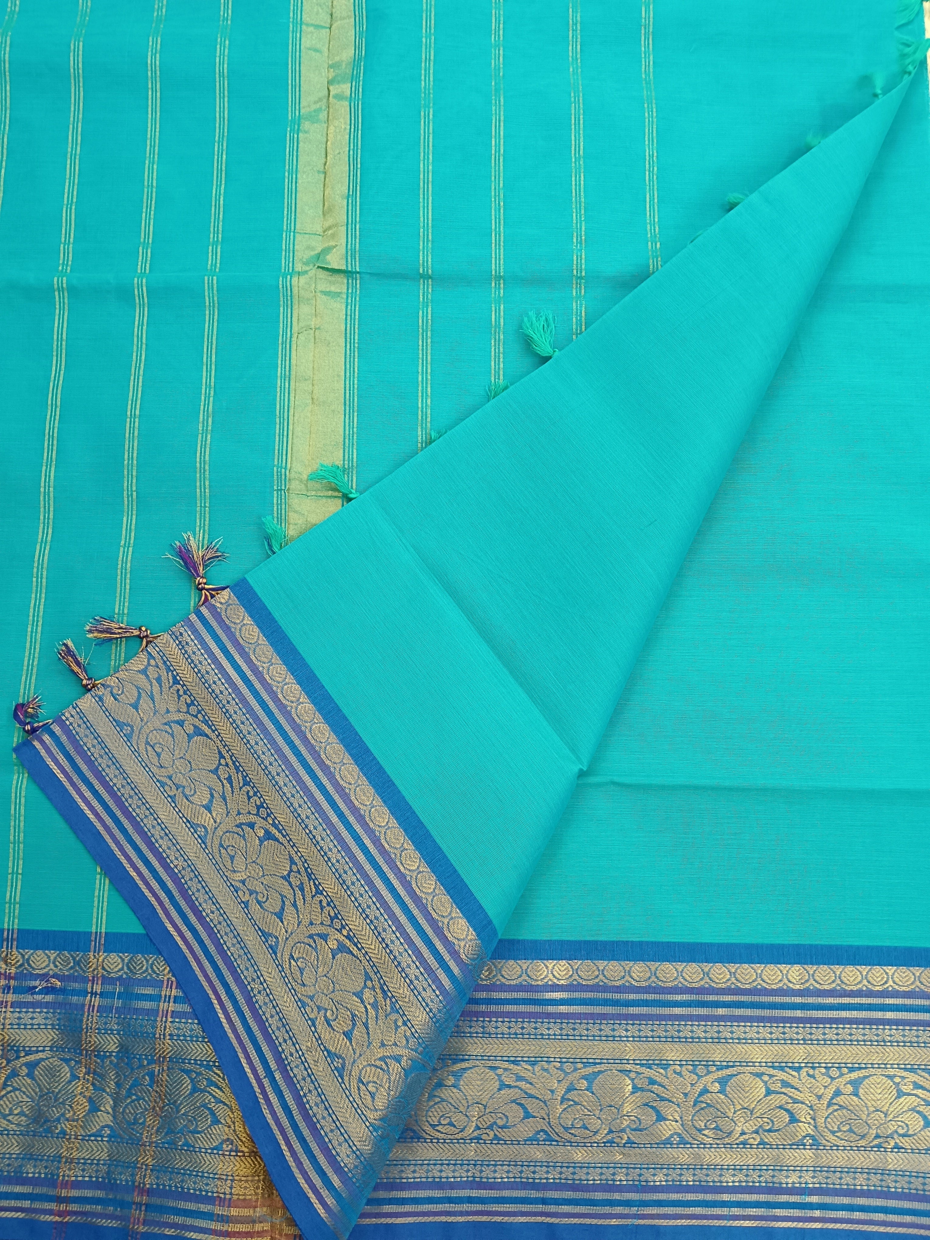Kanchi Cotton - Festival Fusion - Rama blue- KCFP74
