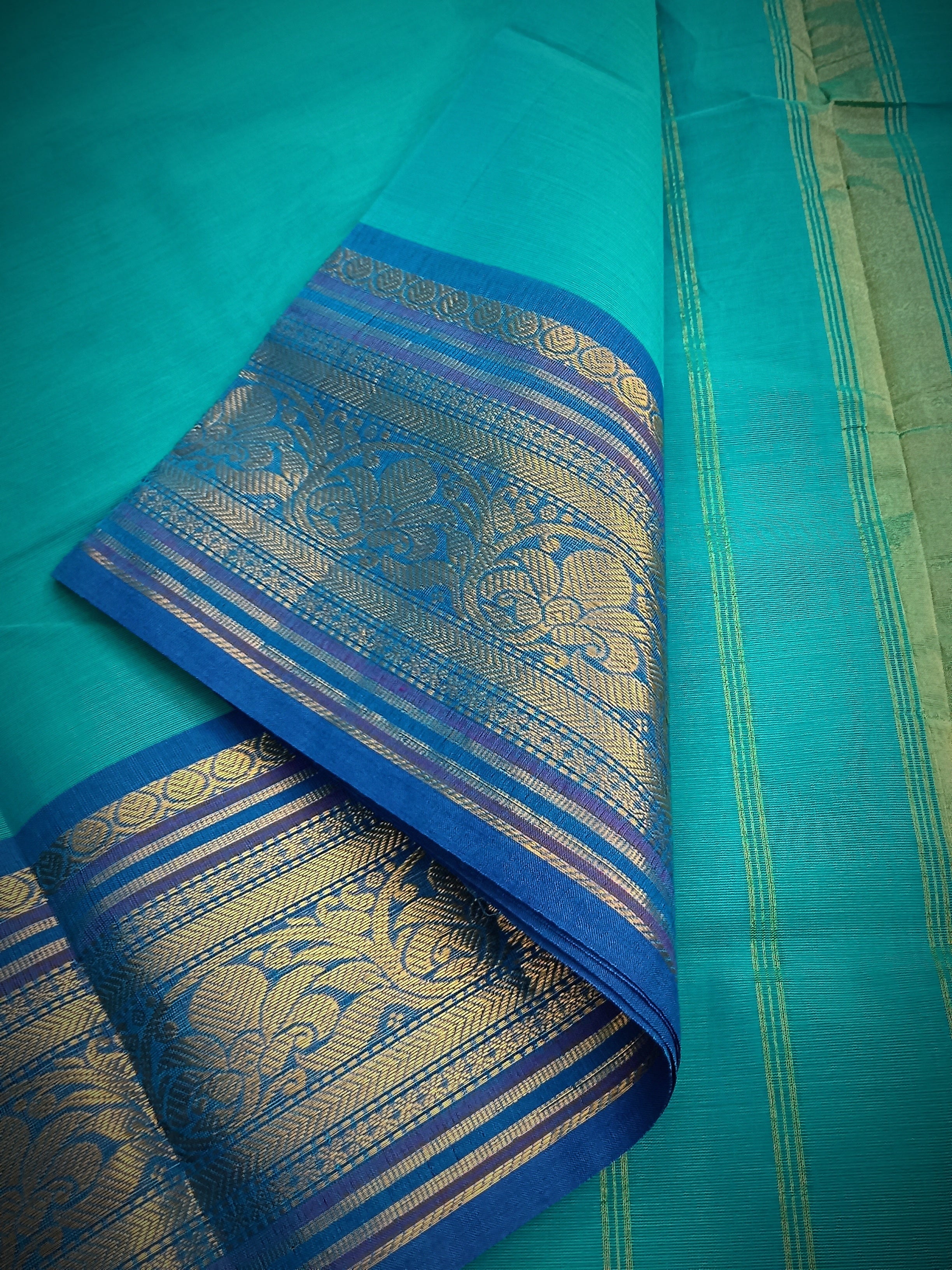 Kanchi Cotton - Festival Fusion - Rama blue- KCFP74