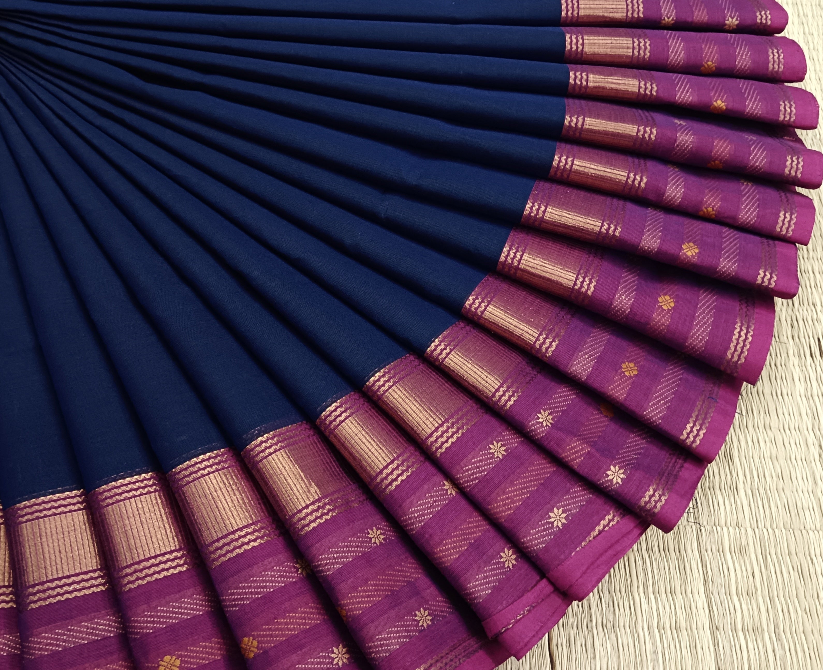 Kanchi Cotton - Festival Fusion -Ink blue- KCFP66