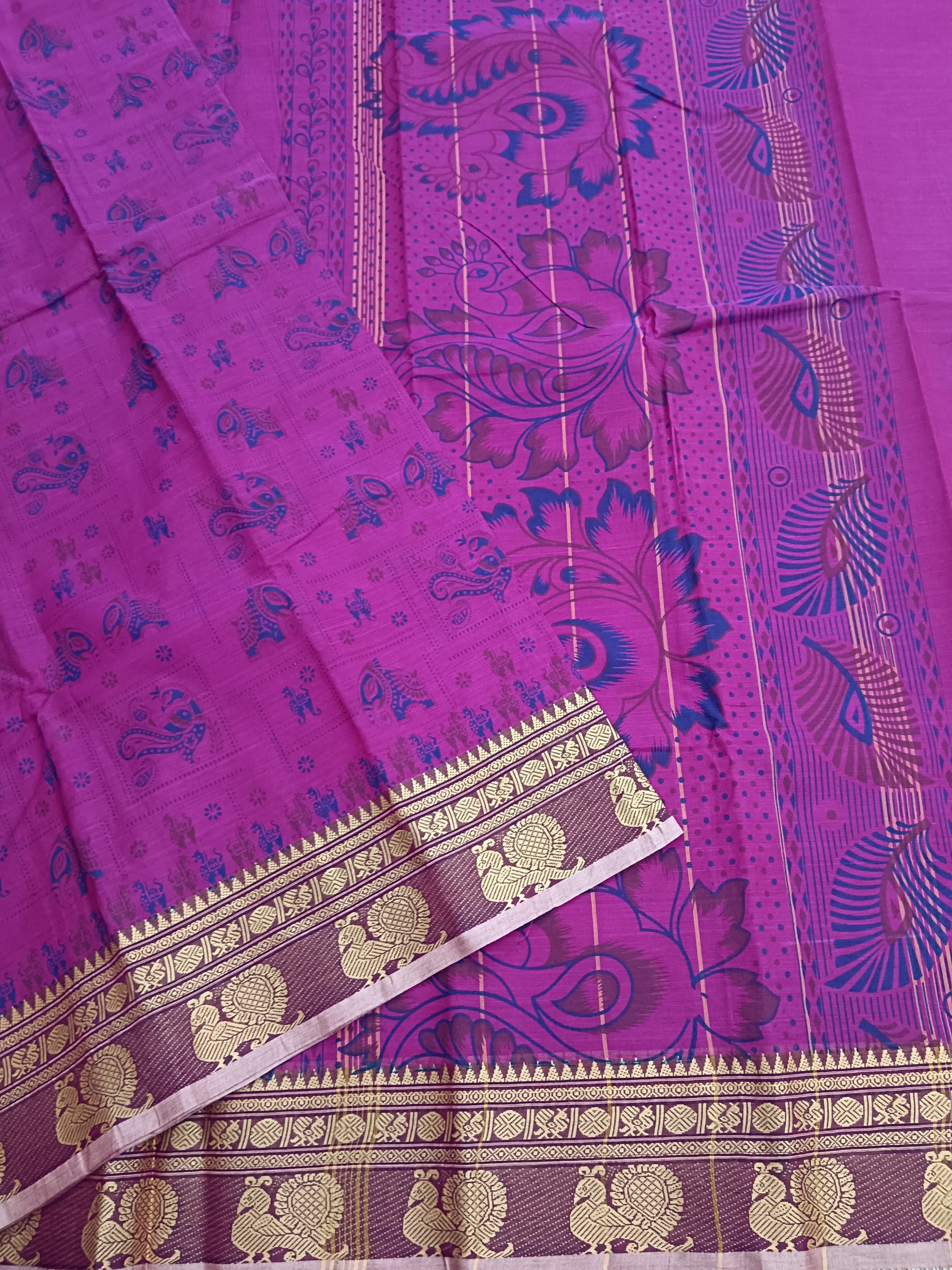 Chettinad Cotton - Printed - Mejantha-14