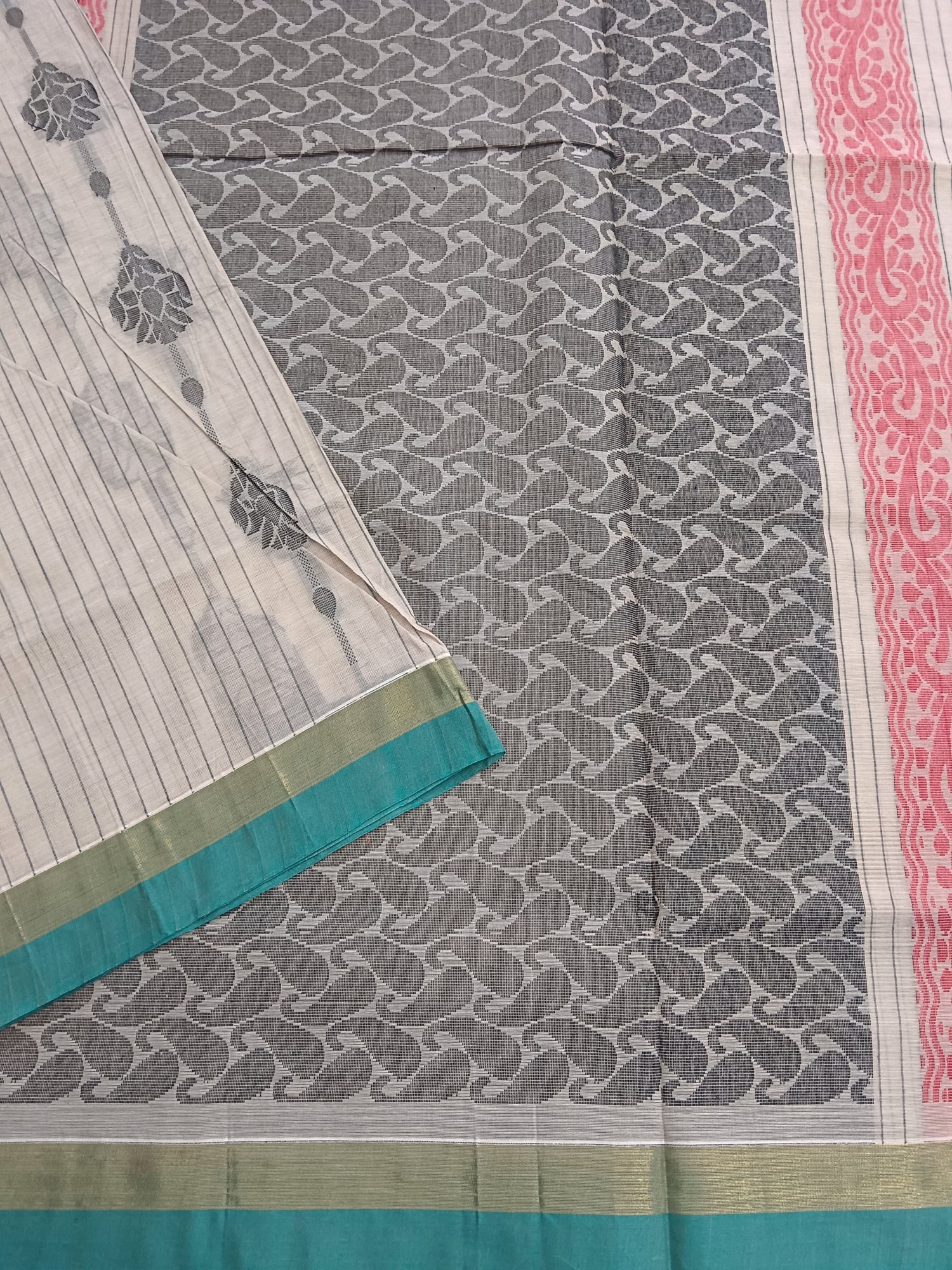 Negamam Cotton Saree -Tussar - NC 24