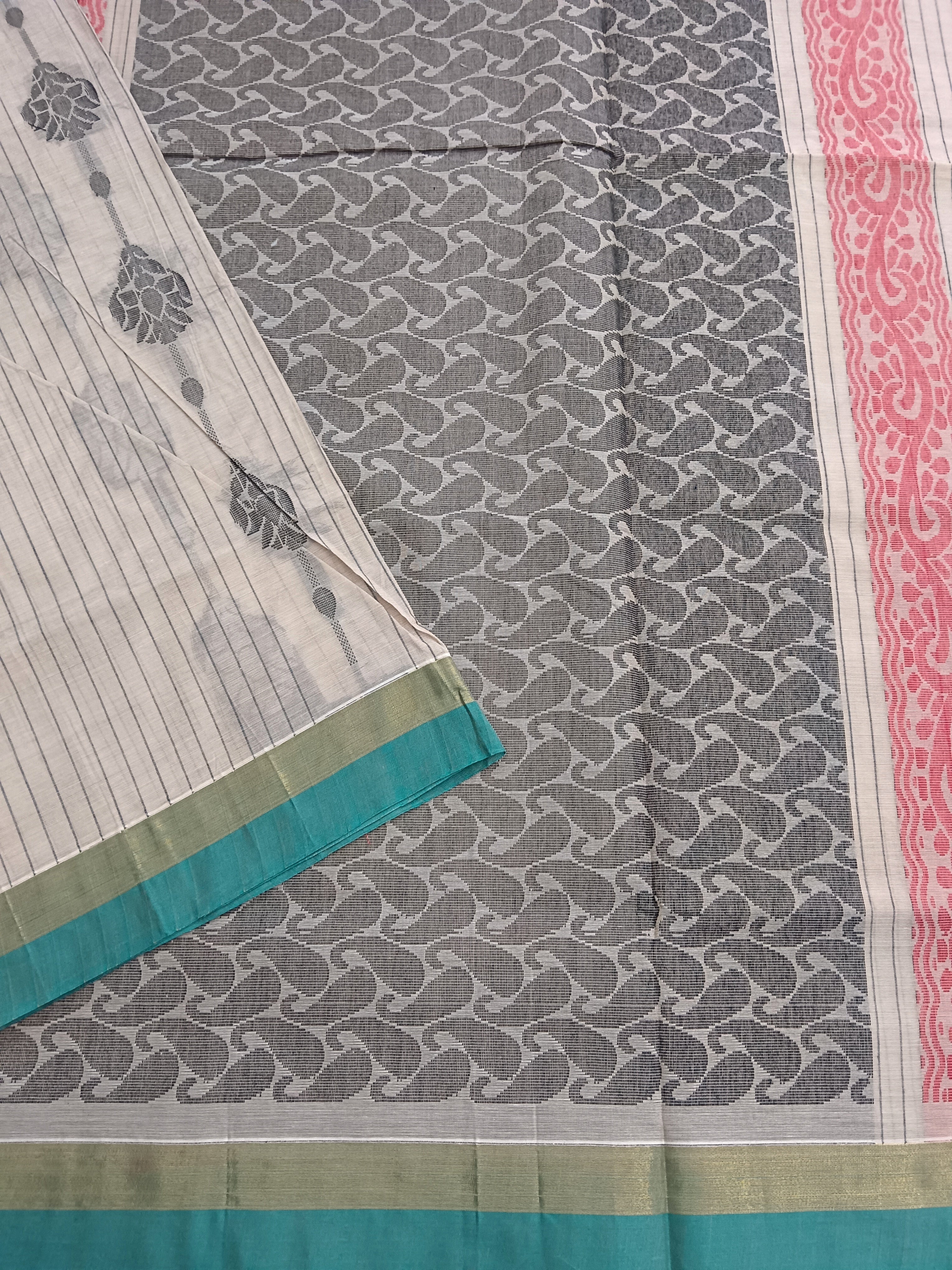 Negamam Cotton Saree -Tussar - NC 24