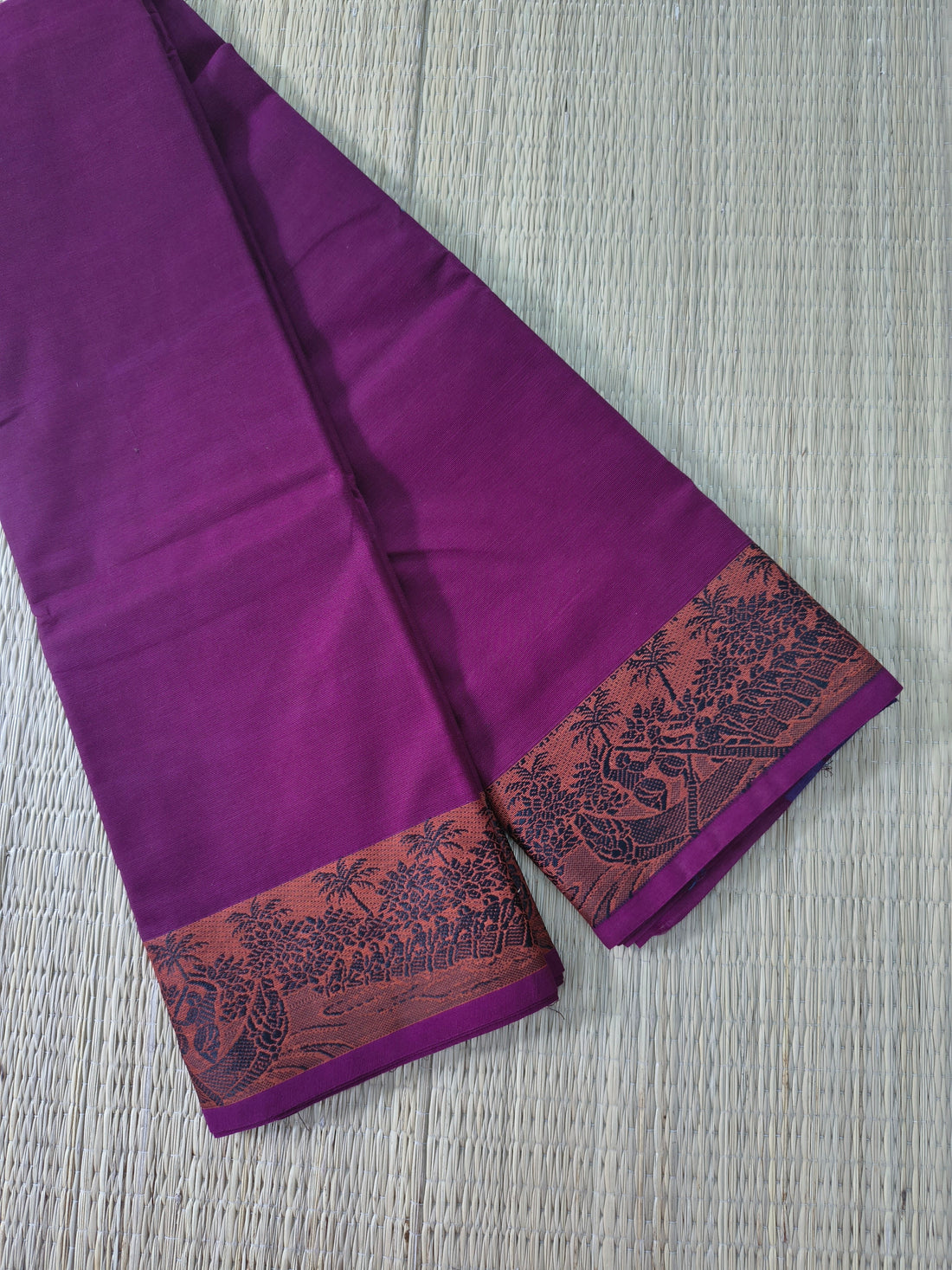 Chettinad Cotton -Daily Wear -mejantha mixed maroon- CDW166