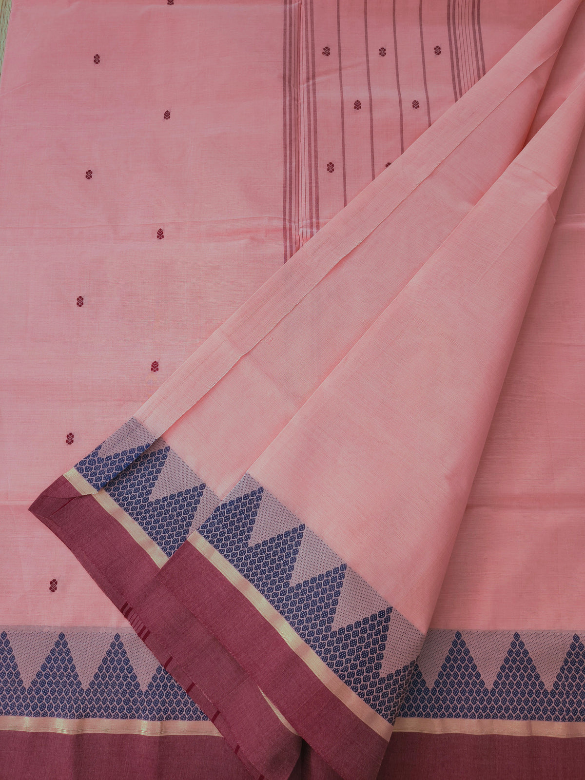 Chettinad Cotton -Office Wear -Dusty Rose pink- CCOW109