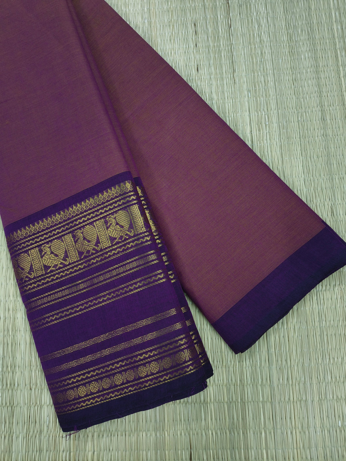 Kanchi Cotton -All day fusion -Dusty wine- KCAF91
