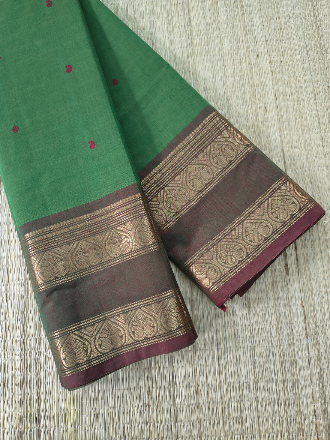 Kanchi Cotton - Festival Fusion-soft olive green- KCFB267 (Copy)