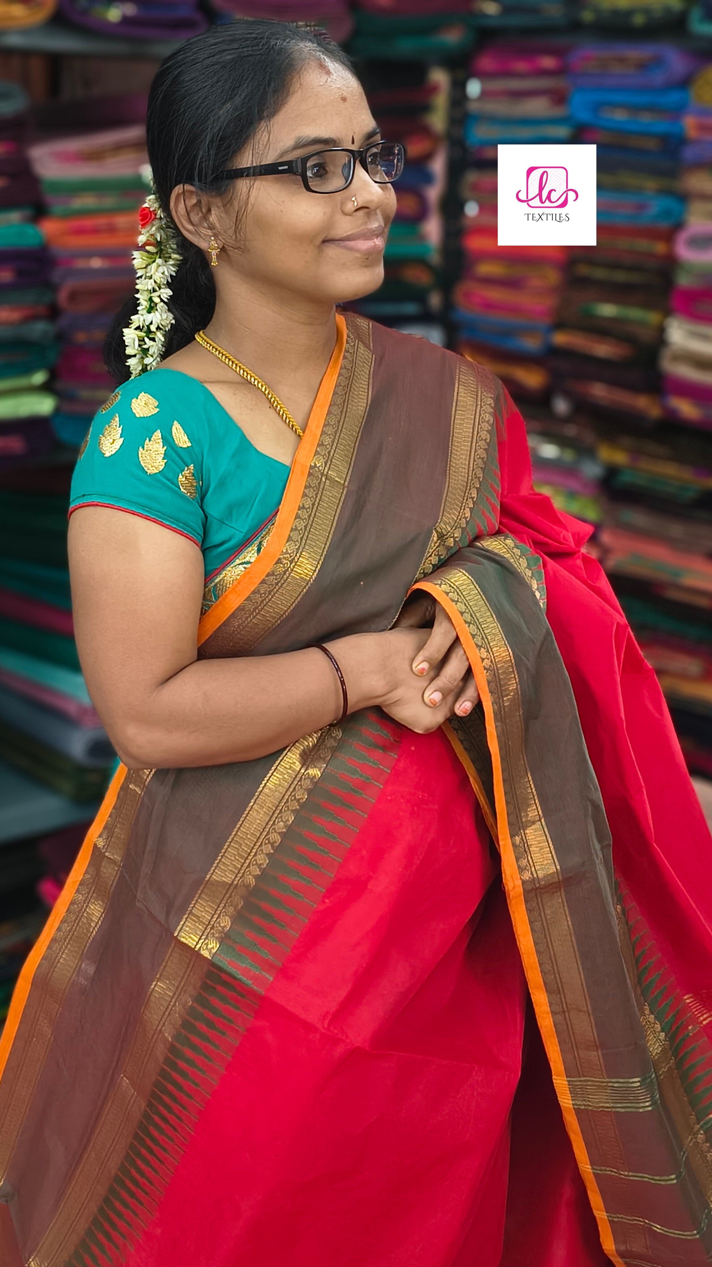 Kanchi Cotton - Festival Fusion -Red- KCFP139