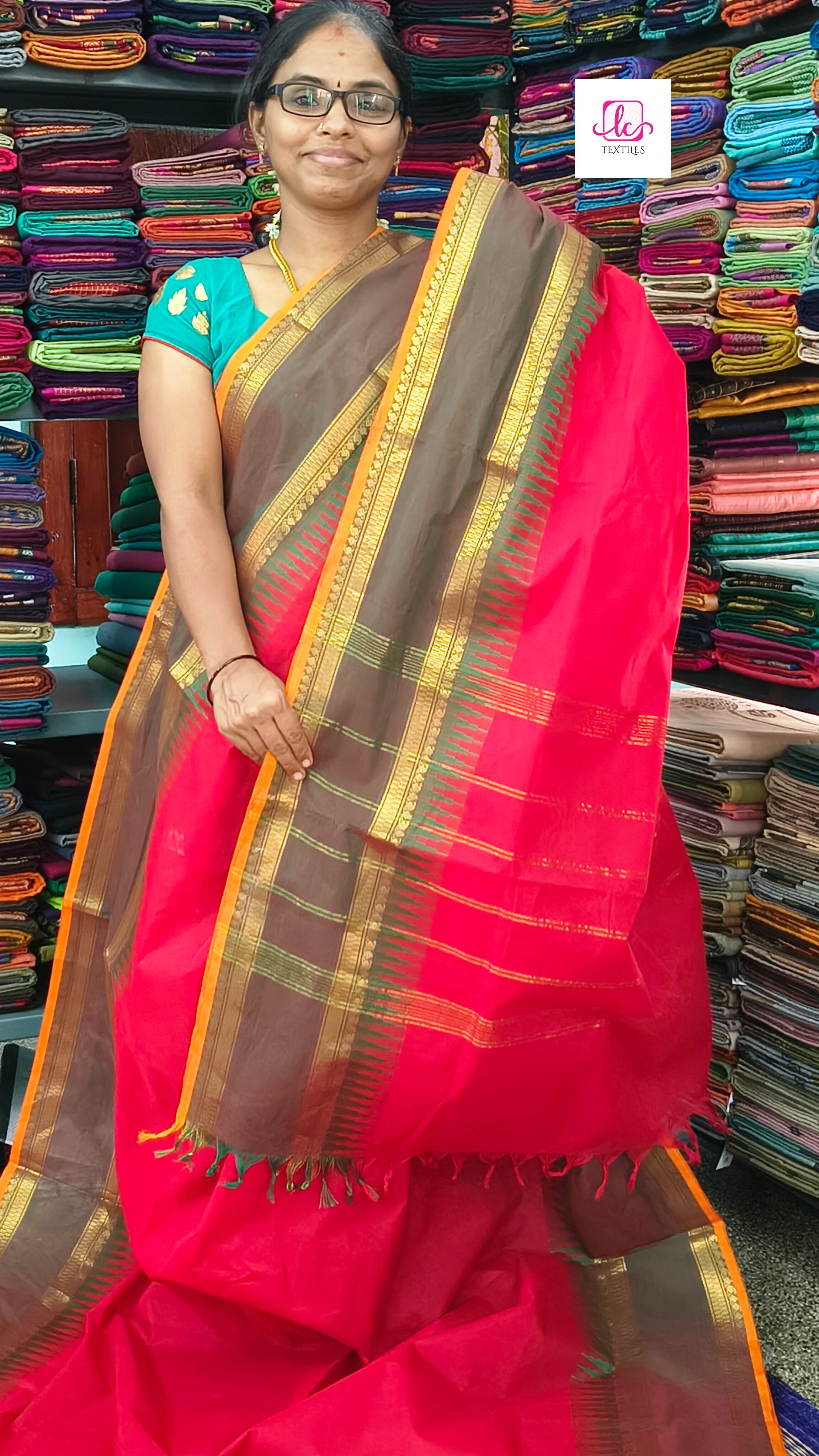Kanchi Cotton - Festival Fusion -Red- KCFP139