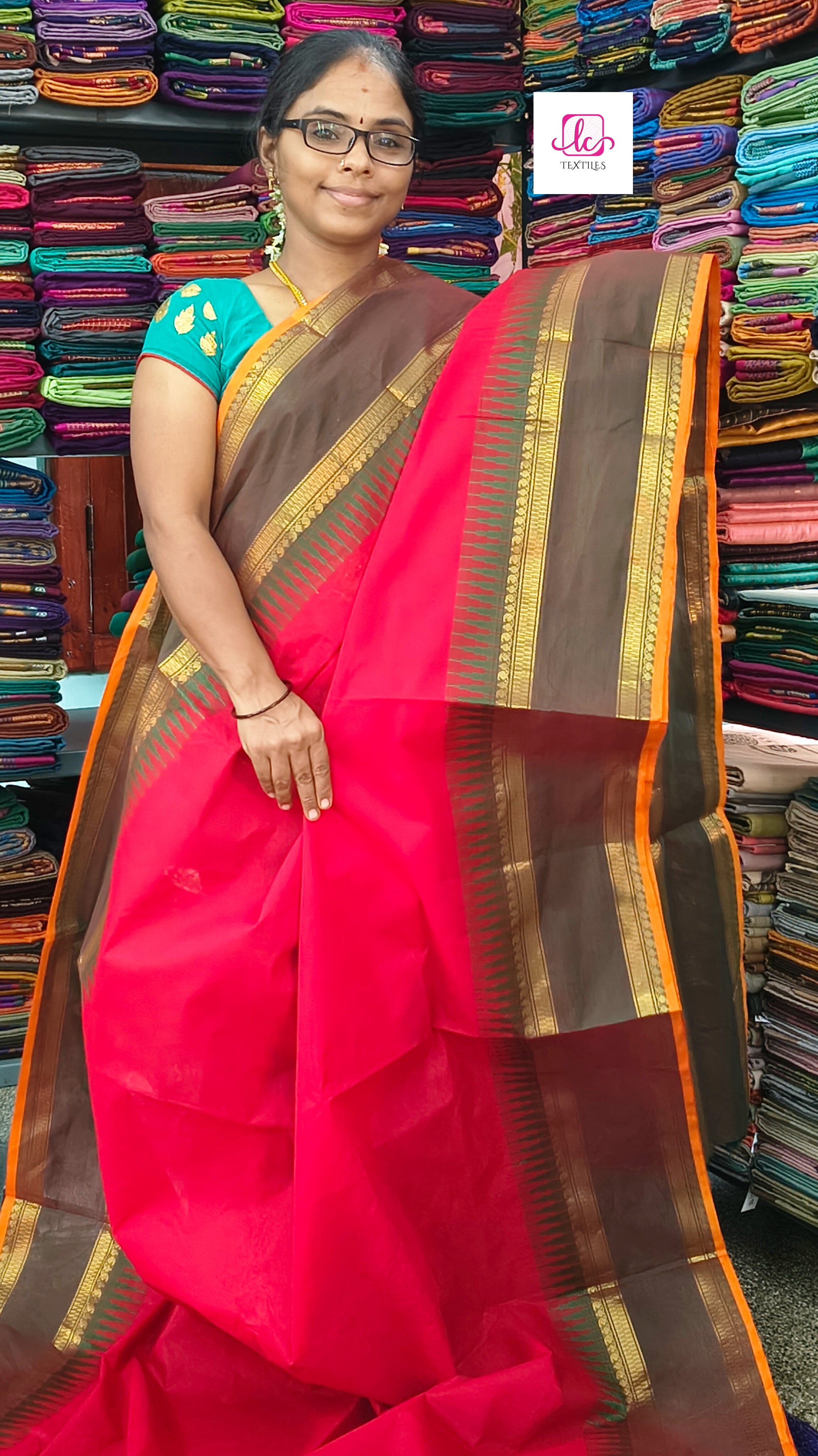 Kanchi Cotton - Festival Fusion -Red- KCFP139
