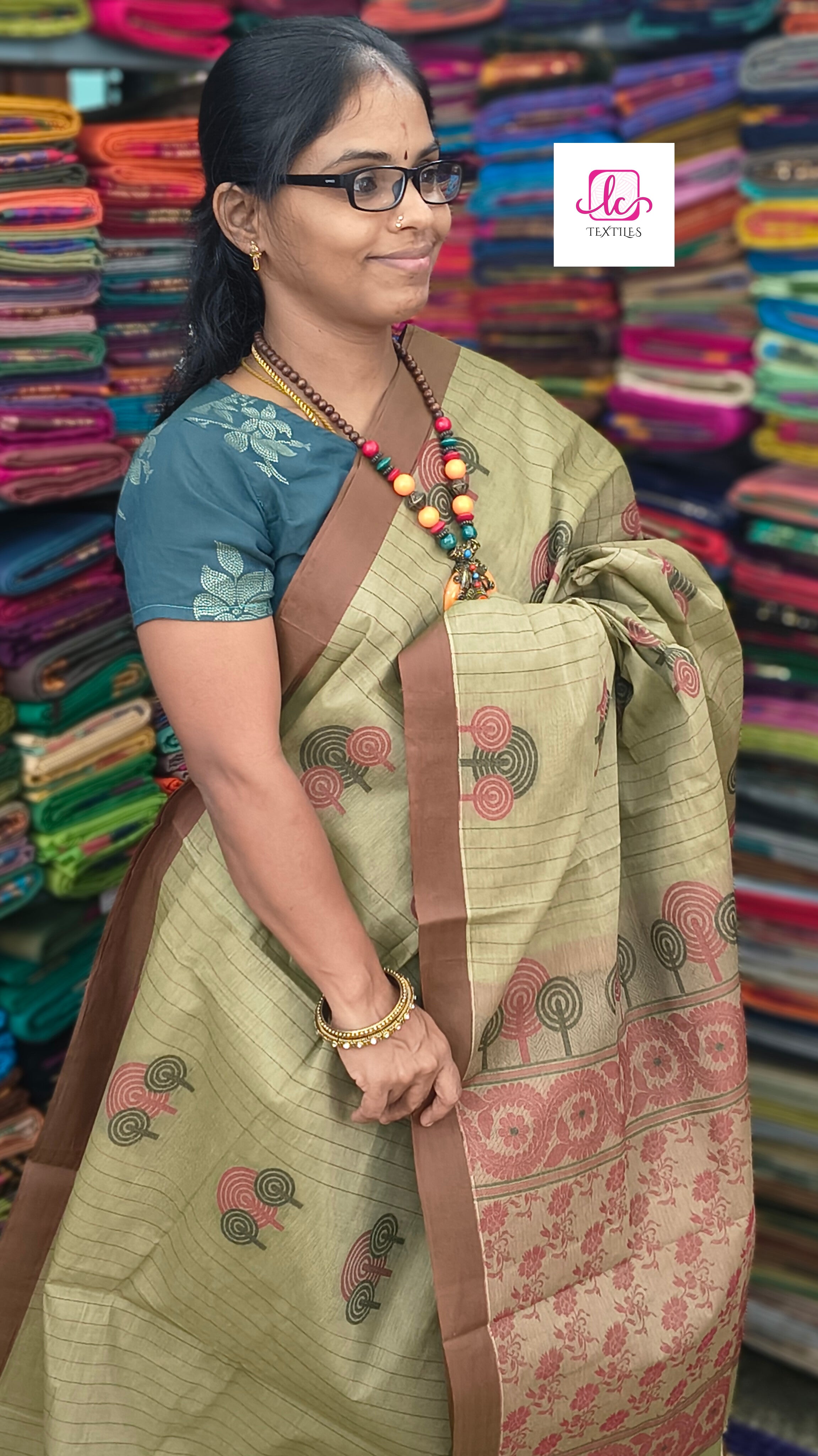 Negamam Cotton Saree - Elachi - NC39
