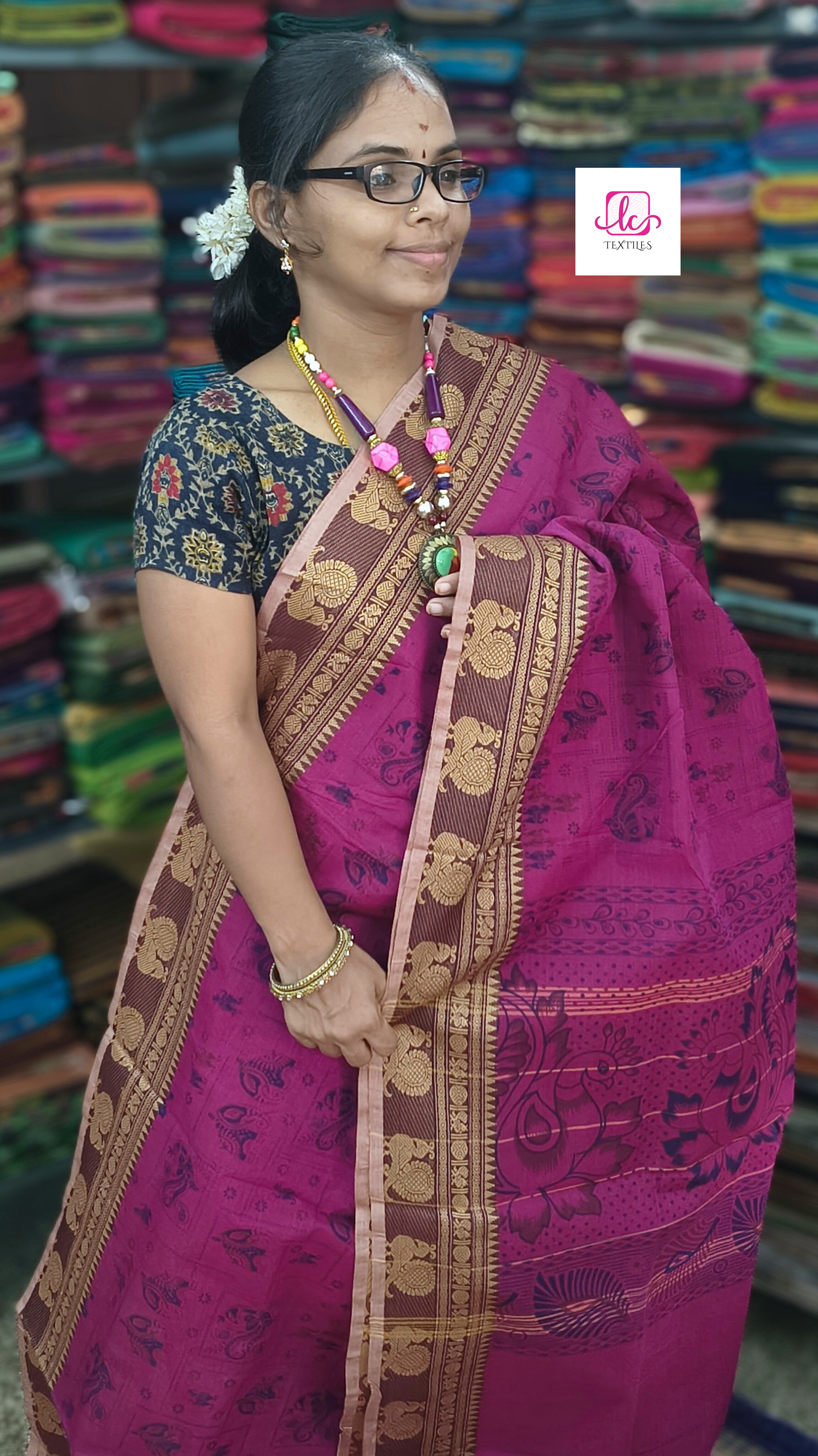 Chettinad Cotton - Printed - Mejantha - CPC32