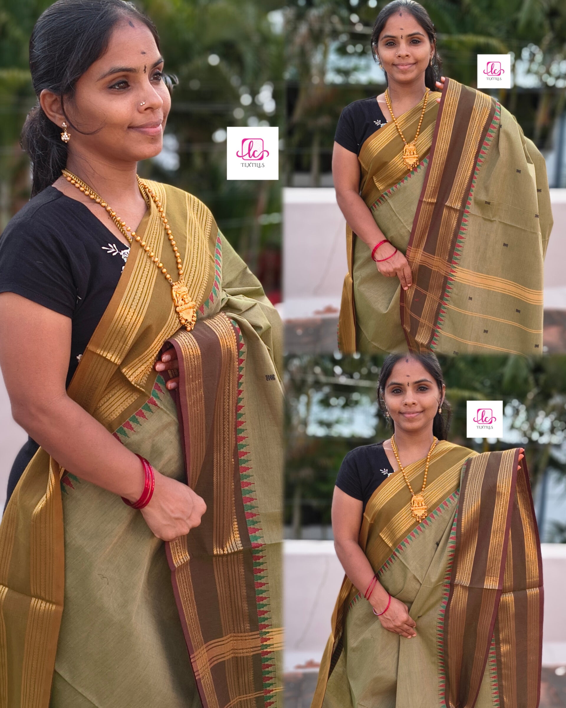 Kanchi Cotton - Festival Fusion - elachi green- KCFB152
