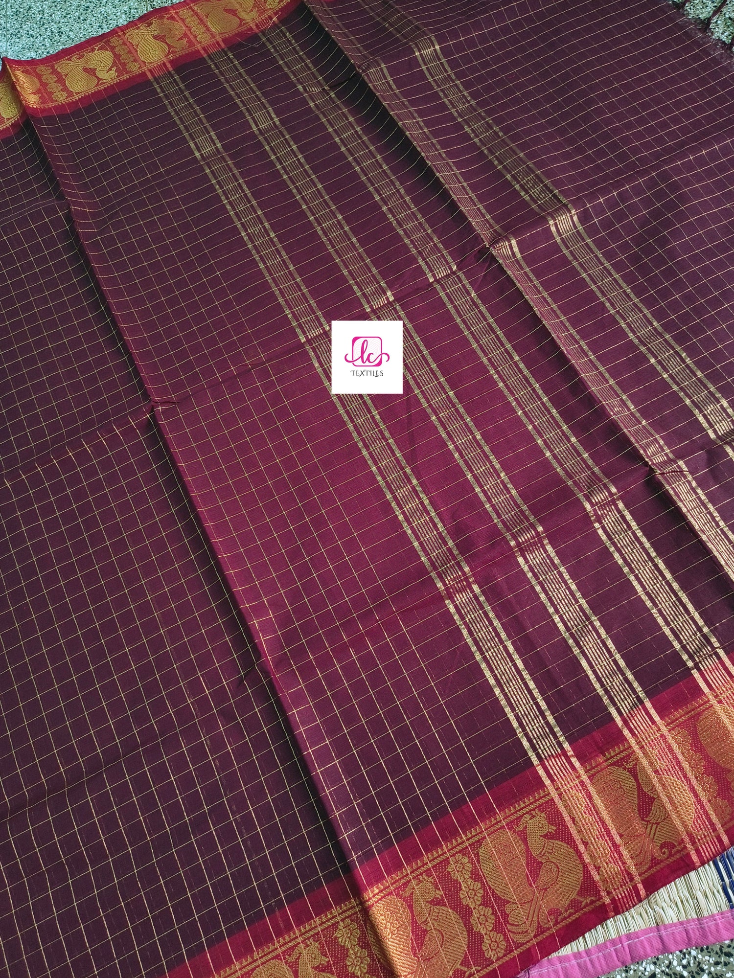 Kandangi Checks -Brown- KC68