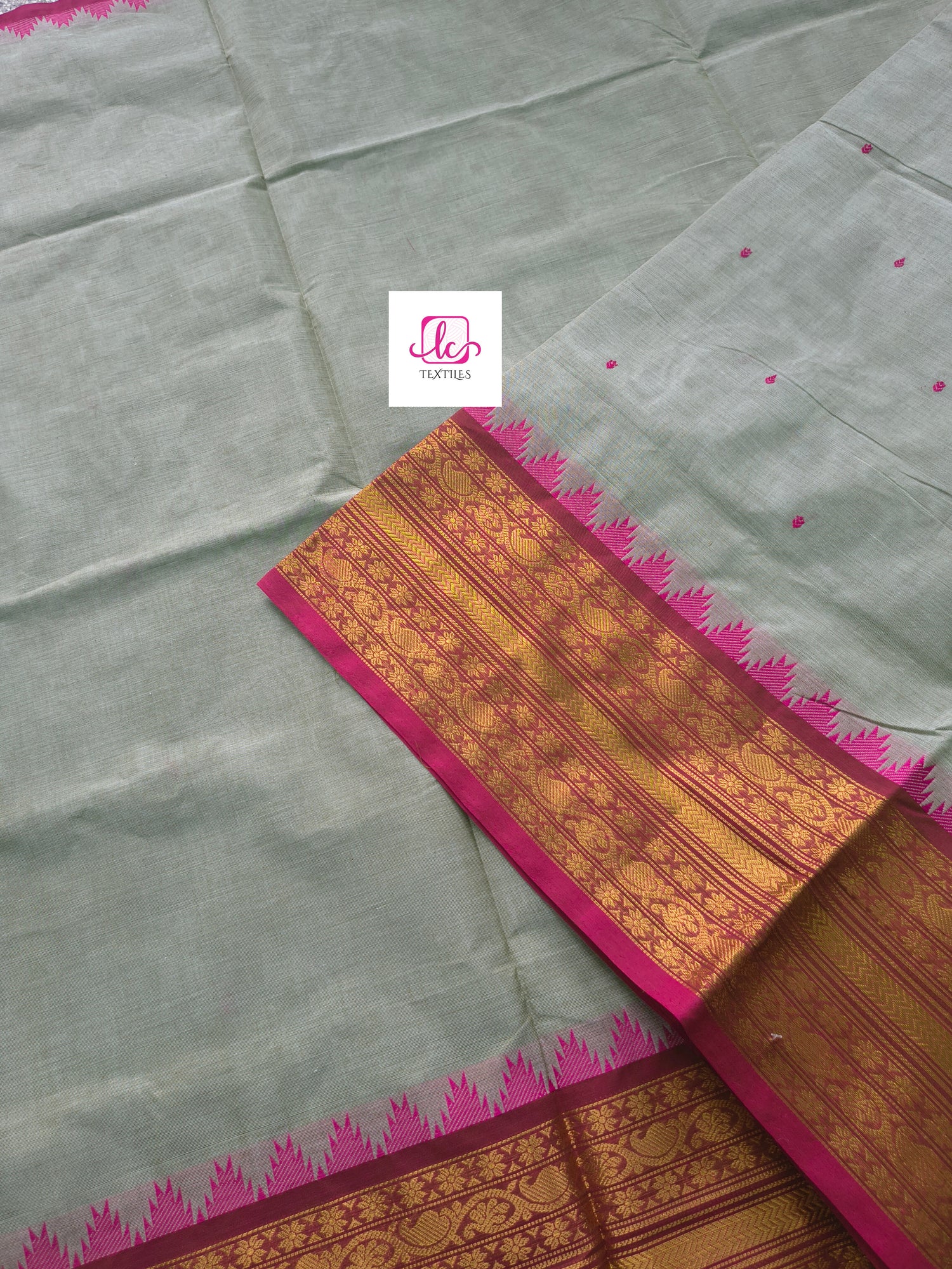 Kanchi Cotton - Festival Fusion - Pastel green- KCFB159
